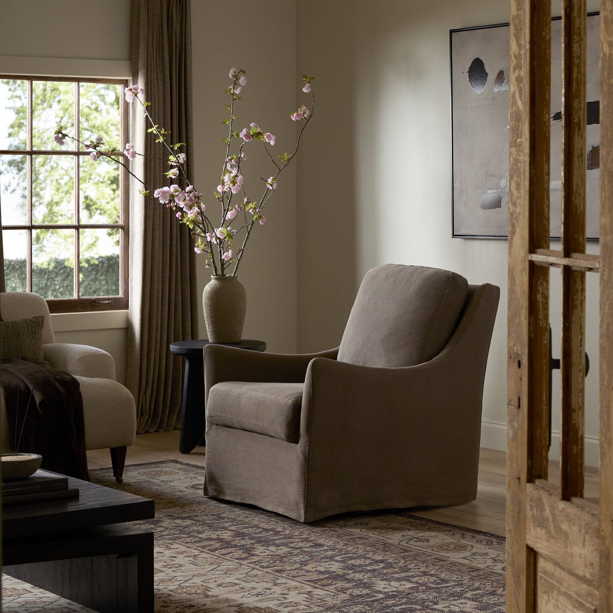 Monette Glider Swivel Accent Chairs -Four Hands- , Black Friday Sale -Four Hands- Furniture Sale, Old Bones Co, Mid Century Furniture Sale, Four Hands Furniture, Black Friday Sale Monette Glider Swivel,Gus Sale, Perigold Monette Glider Swivel Accent Chairs Black Friday Sale , Perigold Sale Monette Glider Swivel,Monette Glider Swivel Lulu and Georgia, Burke Decor Sale Monette Glider Swivel, www.oldbonesco.com