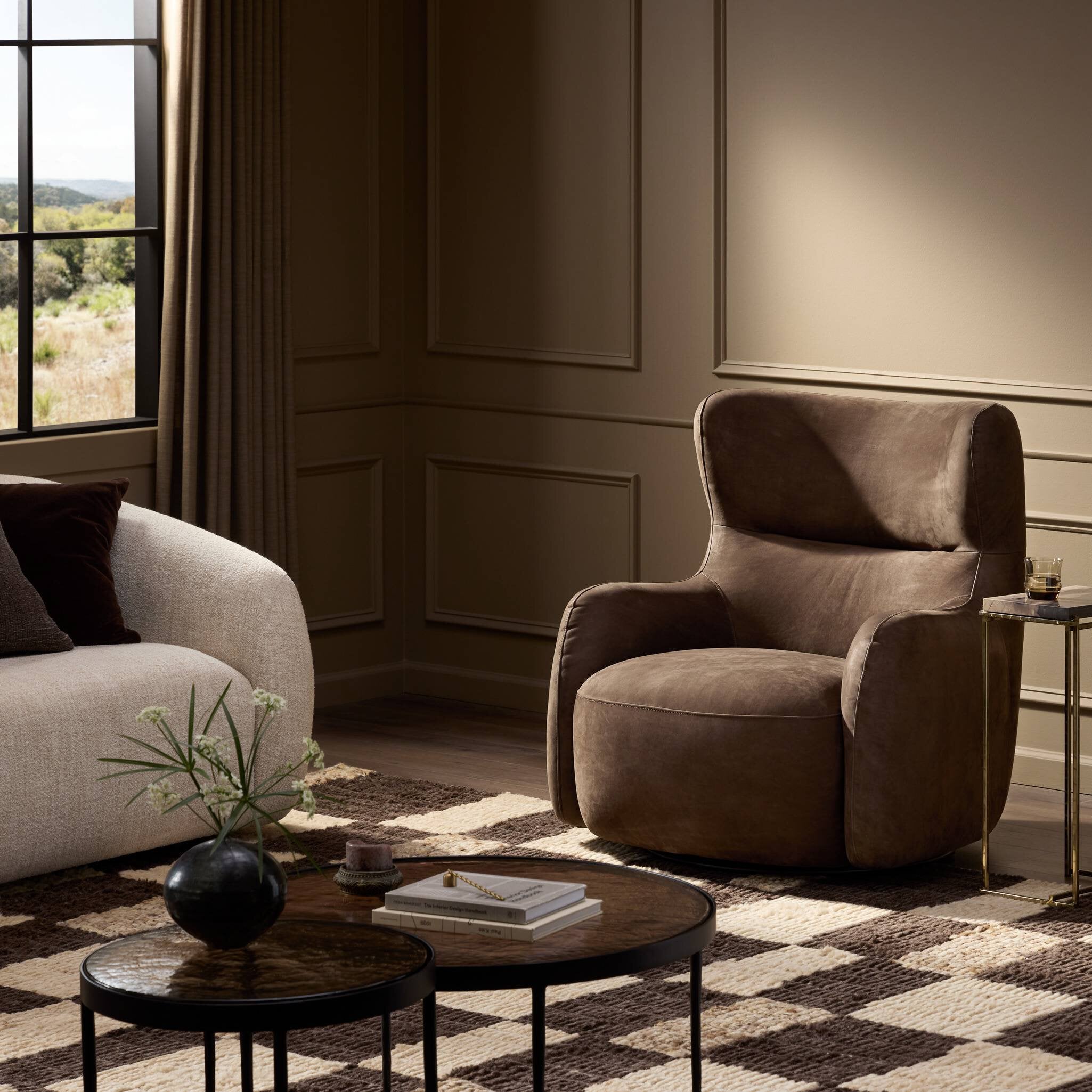 Mardell Swivel Chair Accent Chairs -Four Hands- , Black Friday Sale -Four Hands- Furniture Sale, Old Bones Co, Mid Century Furniture Sale, Four Hands Furniture, Black Friday Sale Mardell Swivel Chair,Gus Sale, Perigold Mardell Swivel Chair Accent Chairs Black Friday Sale , Perigold Sale Mardell Swivel Chair,Mardell Swivel Chair Lulu and Georgia, Burke Decor Sale Mardell Swivel Chair, www.oldbonesco.com