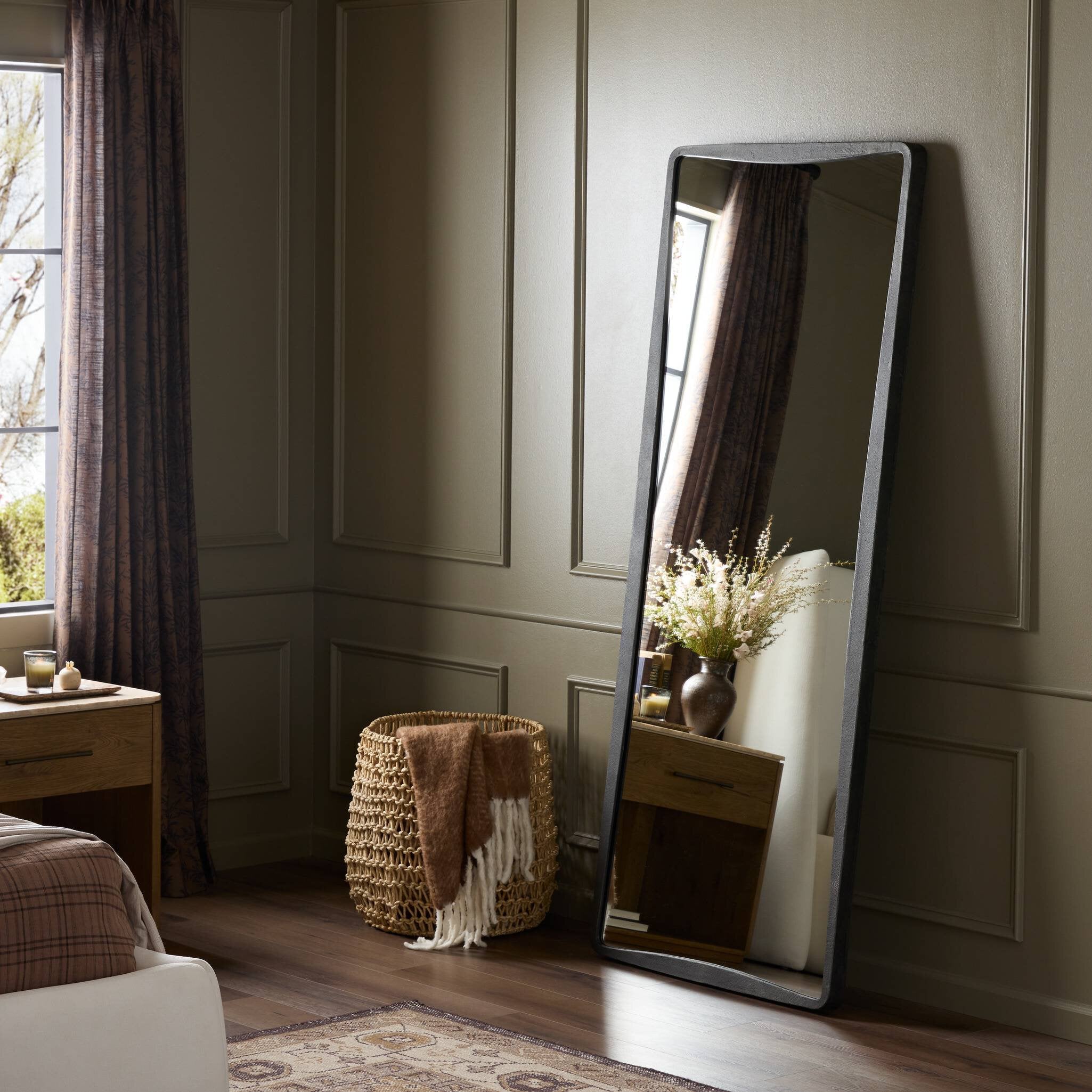 Regis Floor Mirror Mirrors Four Hands , Black Friday Sale Four Hands Furniture Sale, Old Bones Co, Mid Century Furniture Sale, Four Hands Furniture, Black Friday Sale Regis Floor Mirror,Gus Sale, Perigold Regis Floor Mirror Mirrors Black Friday Sale , Perigold Sale Regis Floor Mirror,Regis Floor Mirror Lulu and Georgia, Burke Decor Sale Regis Floor Mirror, www.oldbonesco.com