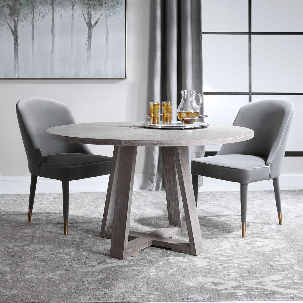 Uttermost Gidran Gray Dining Table