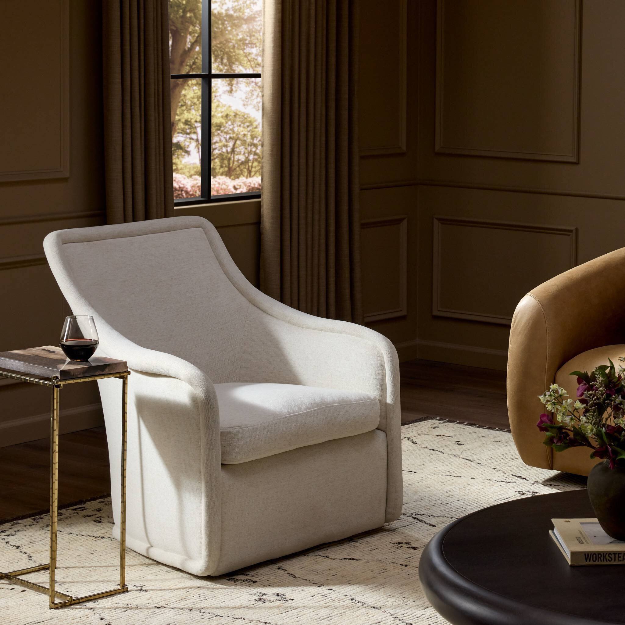 Blaire Swivel Chair Accent Chairs -Four Hands- , Black Friday Sale -Four Hands- Furniture Sale, Old Bones Co, Mid Century Furniture Sale, Four Hands Furniture, Black Friday Sale Blaire Swivel Chair,Gus Sale, Perigold Blaire Swivel Chair Accent Chairs Black Friday Sale , Perigold Sale Blaire Swivel Chair,Blaire Swivel Chair Lulu and Georgia, Burke Decor Sale Blaire Swivel Chair, www.oldbonesco.com