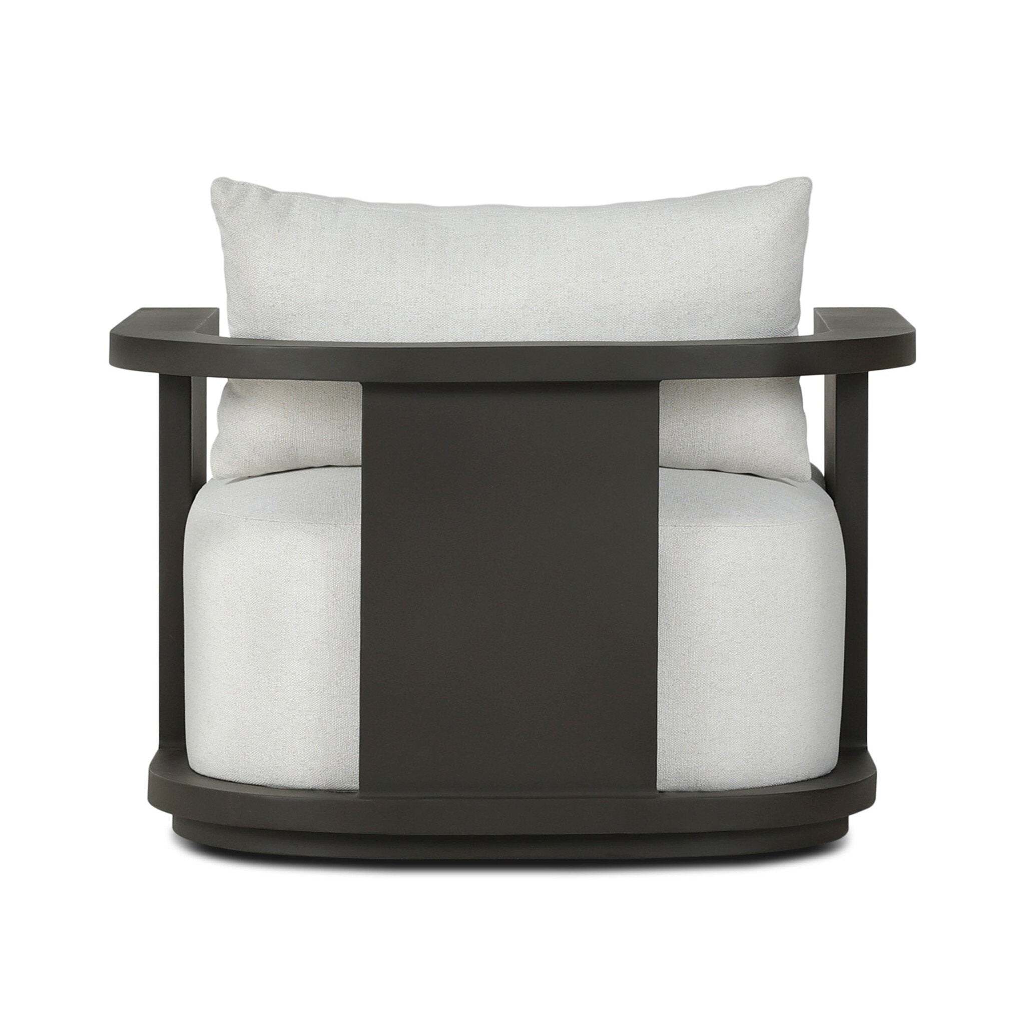 Tahana Outdoor Metal Swivel Chair