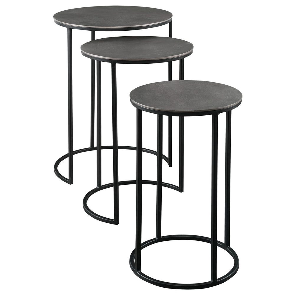 Uttermost Erik Metal Nesting Tables - Set of 3