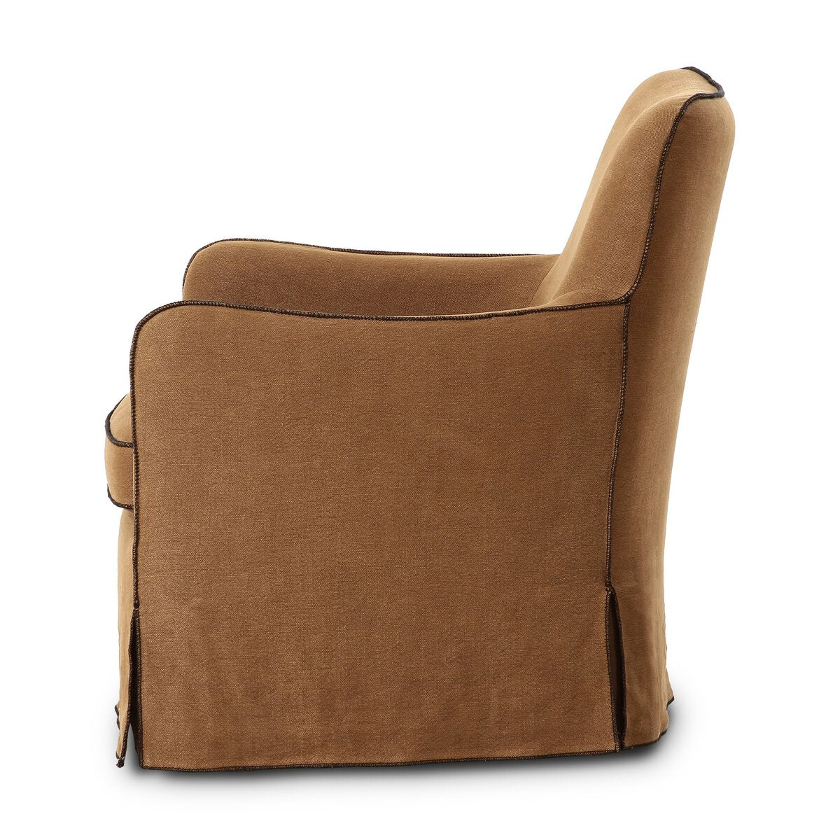 Devon Slipcover Swivel Chair