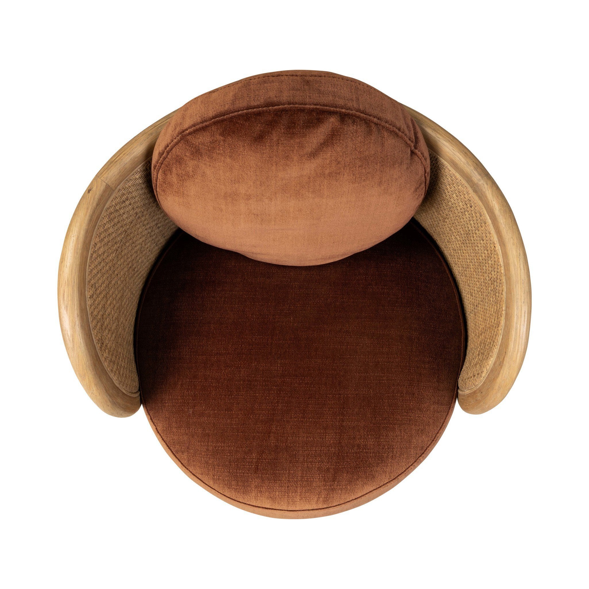 Roslin Swivel Chair - Altair Sienna
