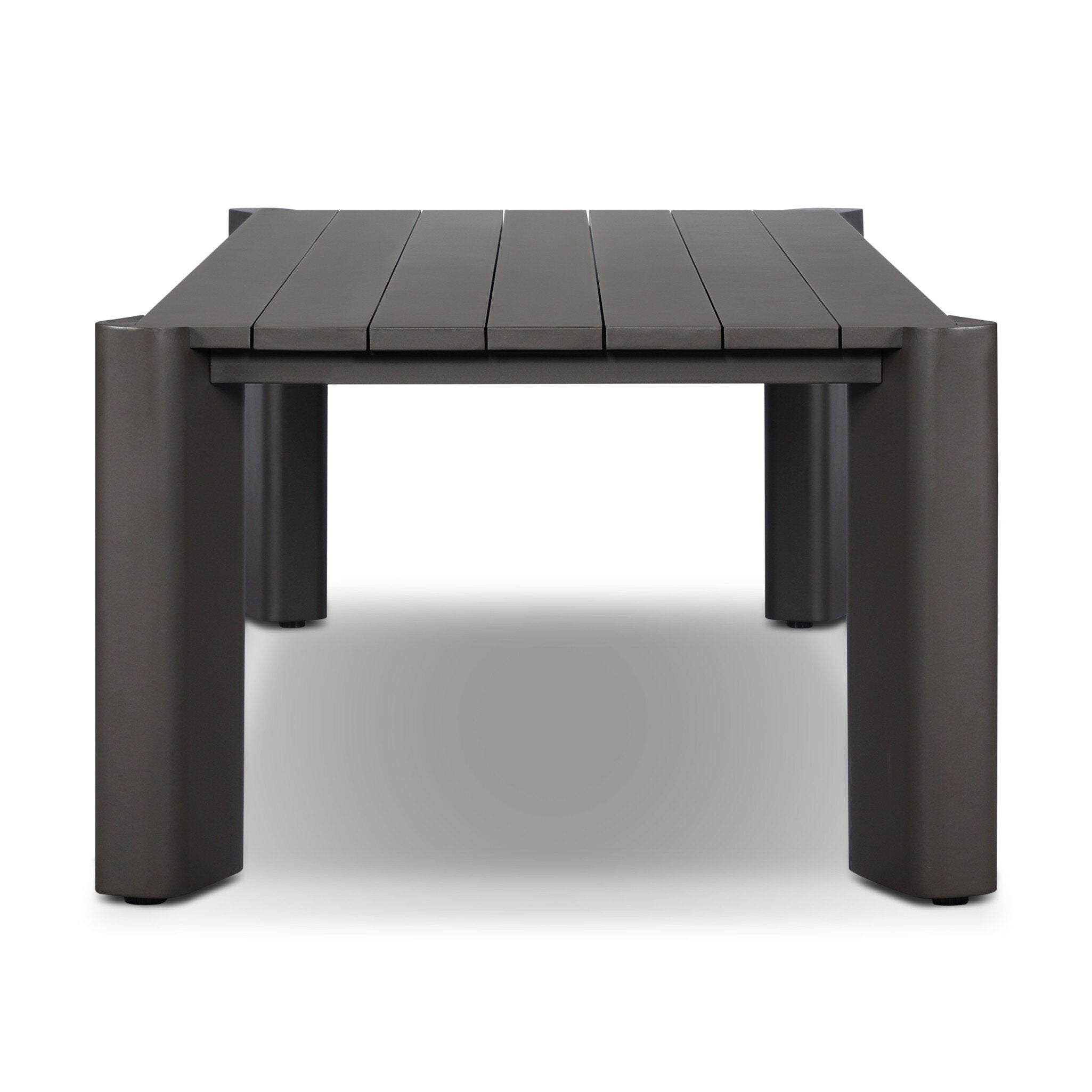 Soho 106" Outdoor Metal Dining Table