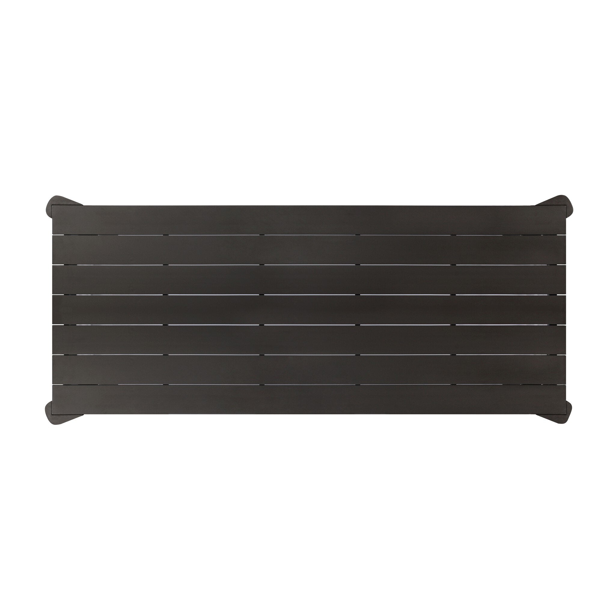 Soho 106" Outdoor Metal Dining Table