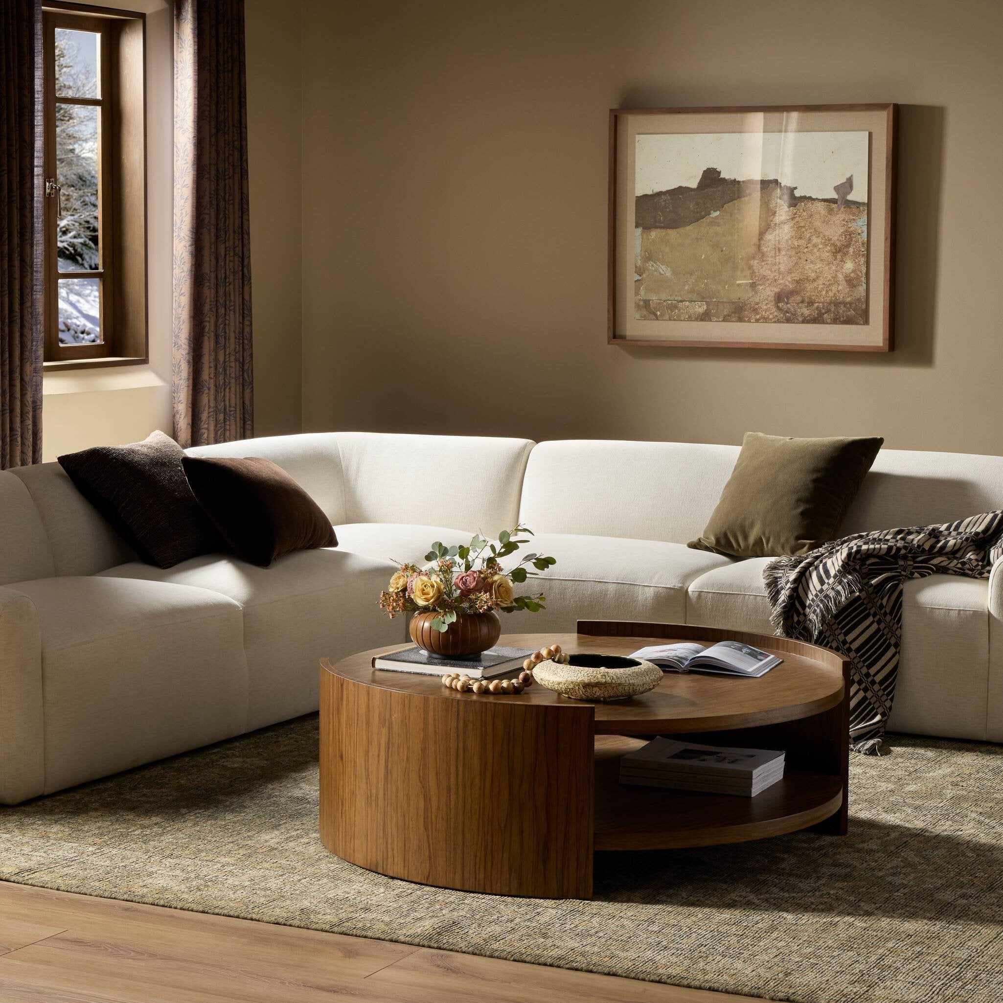 Damari Round Coffee Table