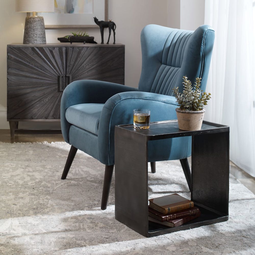 Uttermost Derwent Antique Side Table