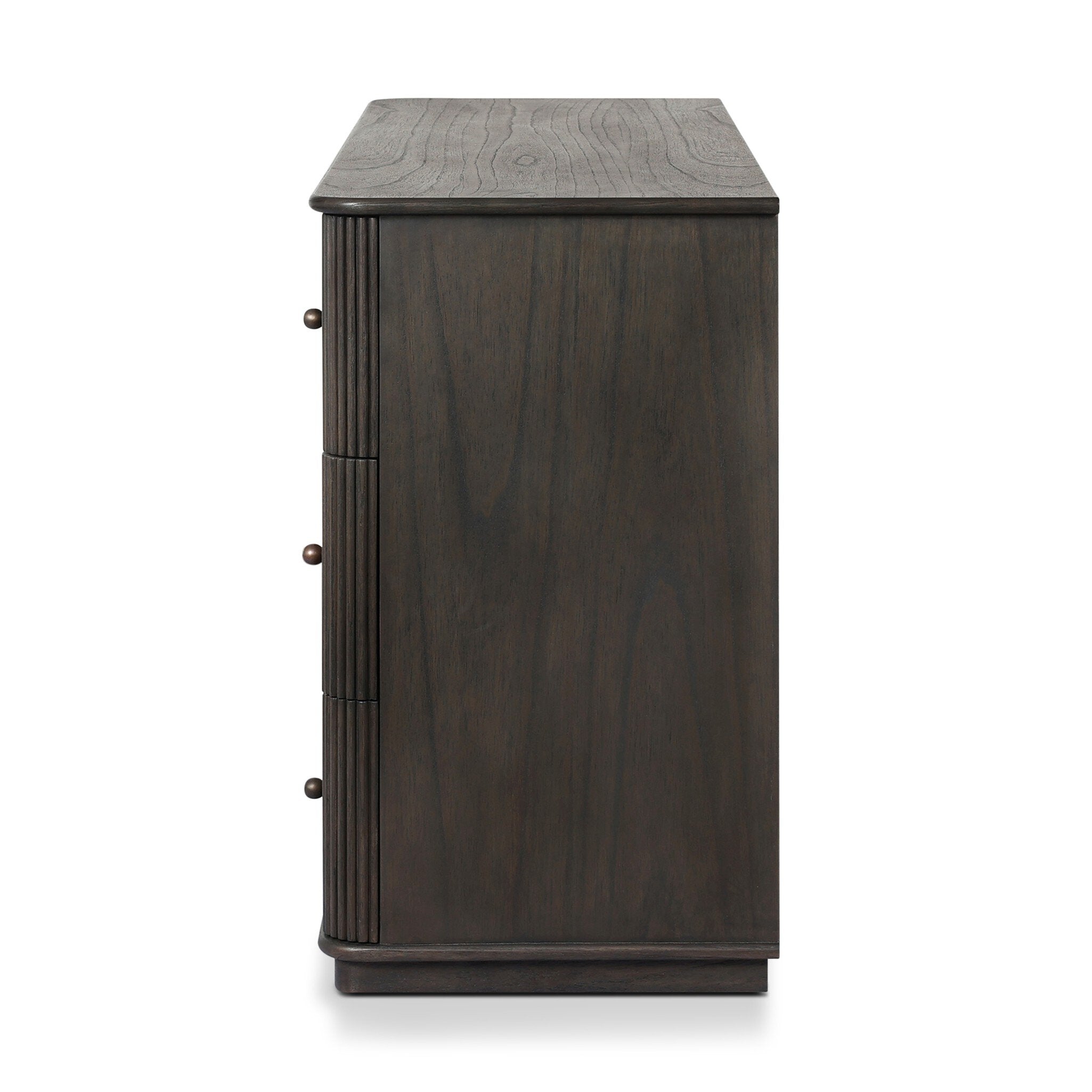 Ona 6-Drawer Dresser - Smoked Black Mindi