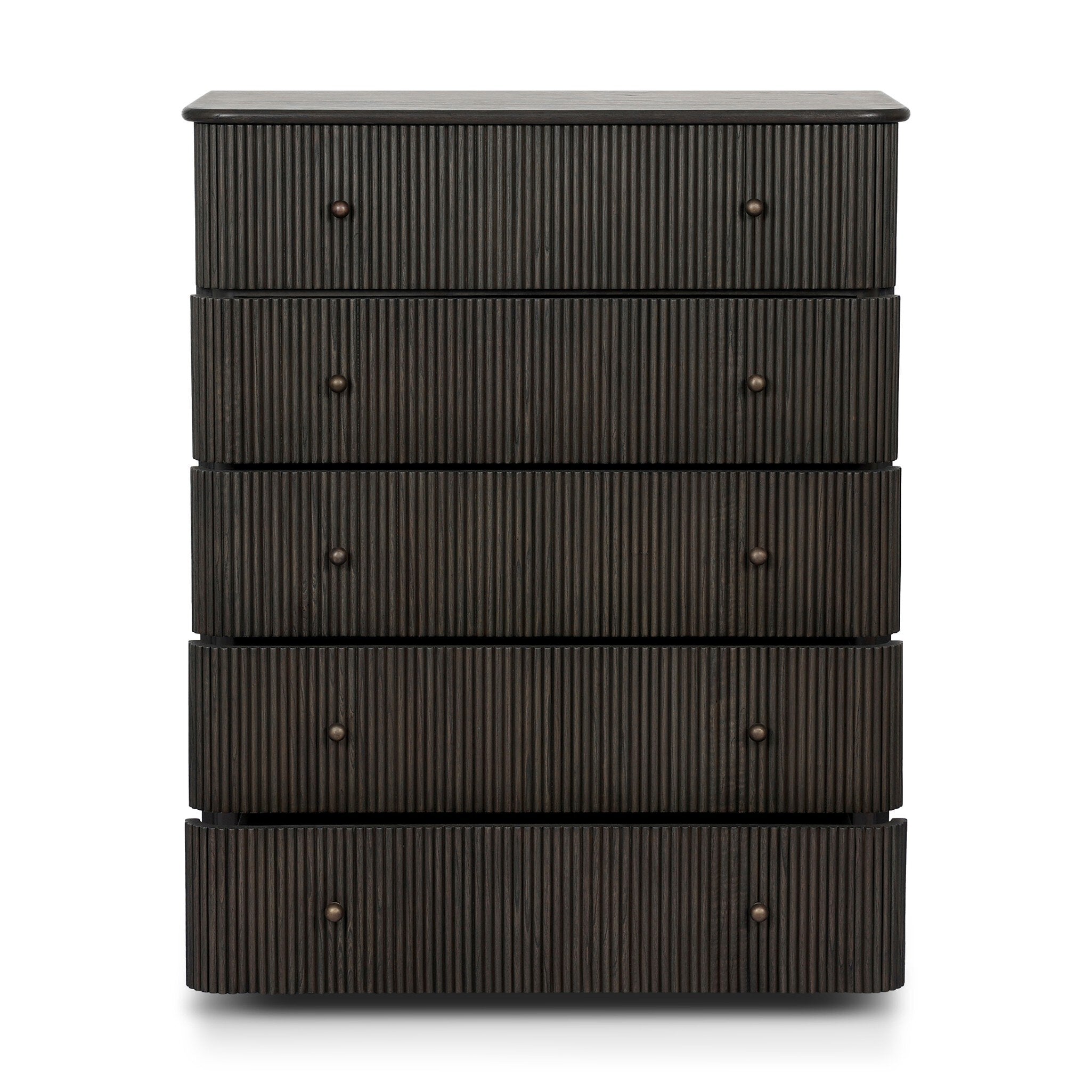 Ona Tall Dresser - Smoked Black Mindi