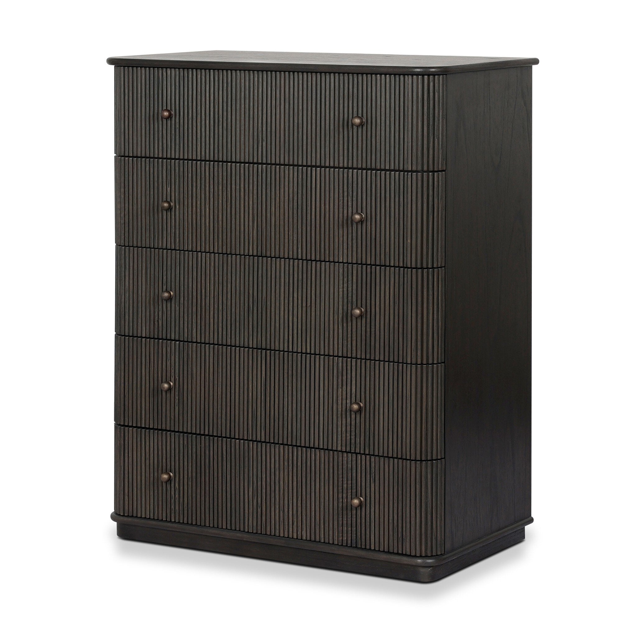 Ona Tall Dresser - Smoked Black Mindi