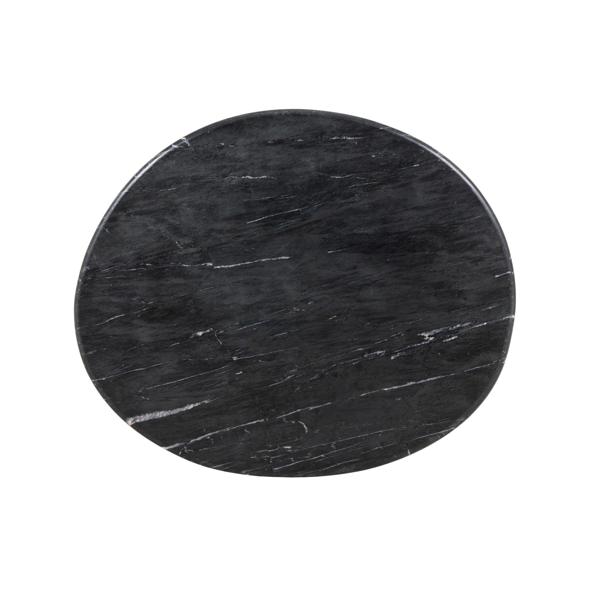 Oric Bistro Table - Black Marble