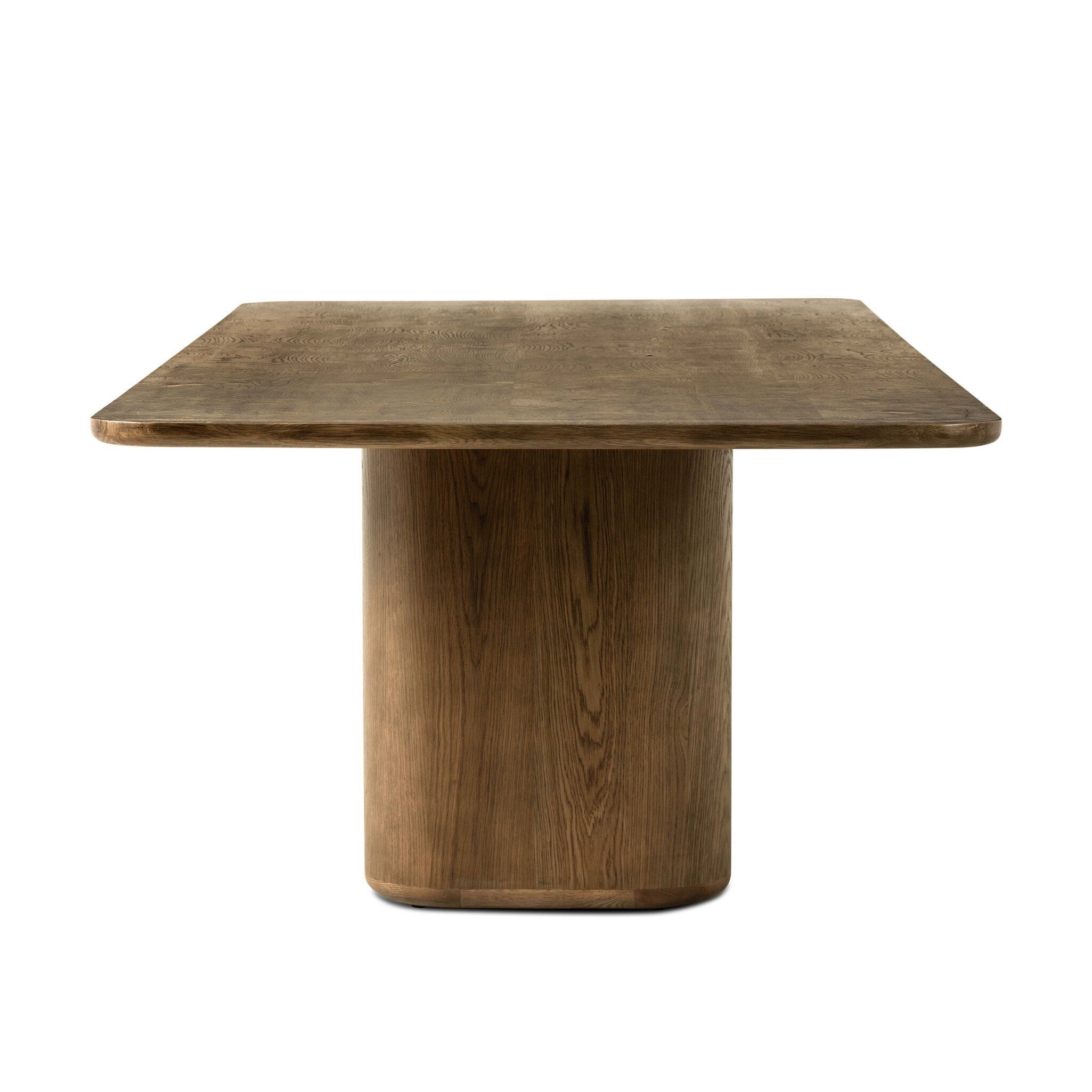 Morley Dining Table - Rye Medium Burl Oak Veneer