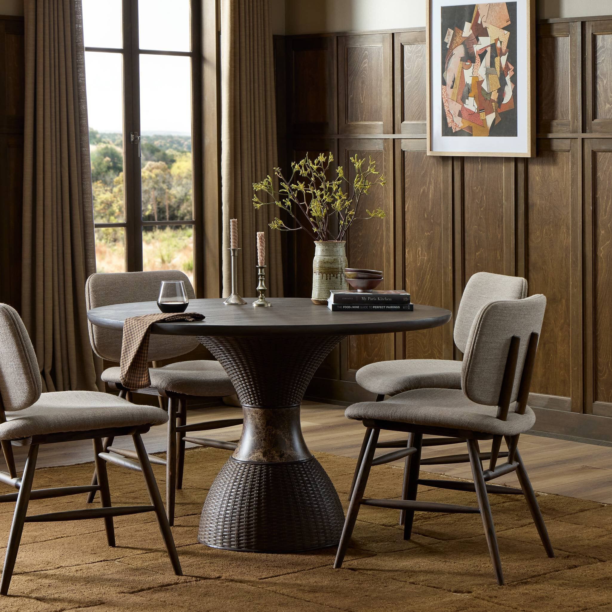 Lono Dining Table - Espresso Mango