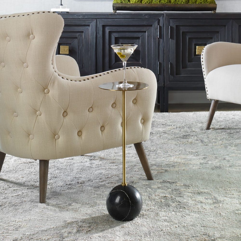 Uttermost Gimlet Drink Table
