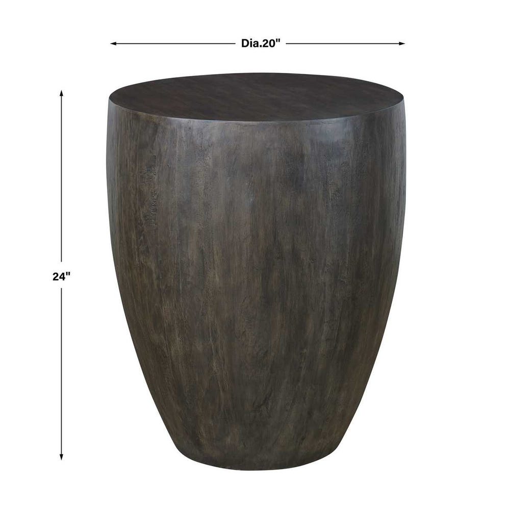 Uttermost Lark Minimalist Wooden End Table