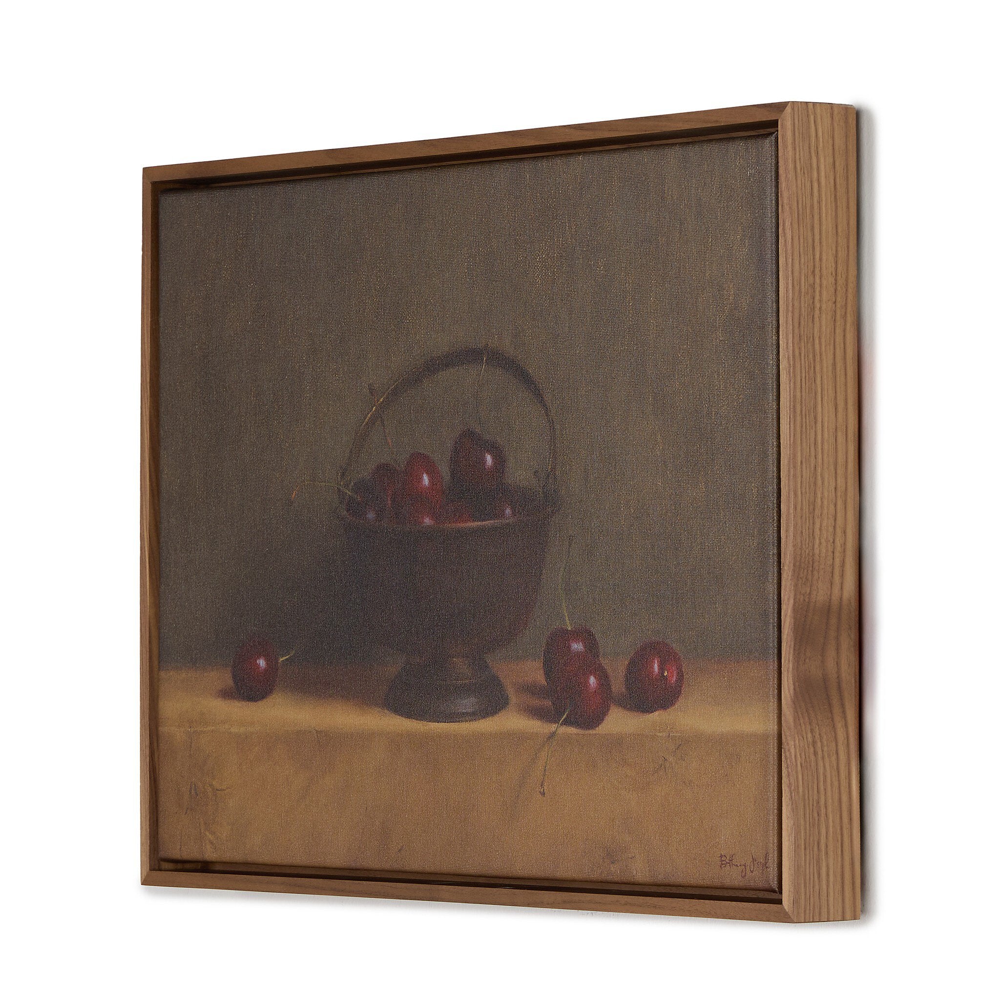 Red Cherries on Red Oak by Bethany Joseph Art Studio Four Hands 18" X 13.5" , Black Friday Sale Four Hands Furniture Sale, Old Bones Co, Mid Century Furniture Sale, Four Hands Furniture, Black Friday Sale Red Cherries on Red Oak by Bethany Joseph,Gus Sale, Perigold Red Cherries on Red Oak by Bethany Joseph Art Studio Black Friday Sale , Perigold Sale Red Cherries on Red Oak by Bethany Joseph,Red Cherries on Red Oak by Bethany Joseph Lulu and Georgia, Burke Decor Sale Red Cherries on Red Oak by Bethany Josep