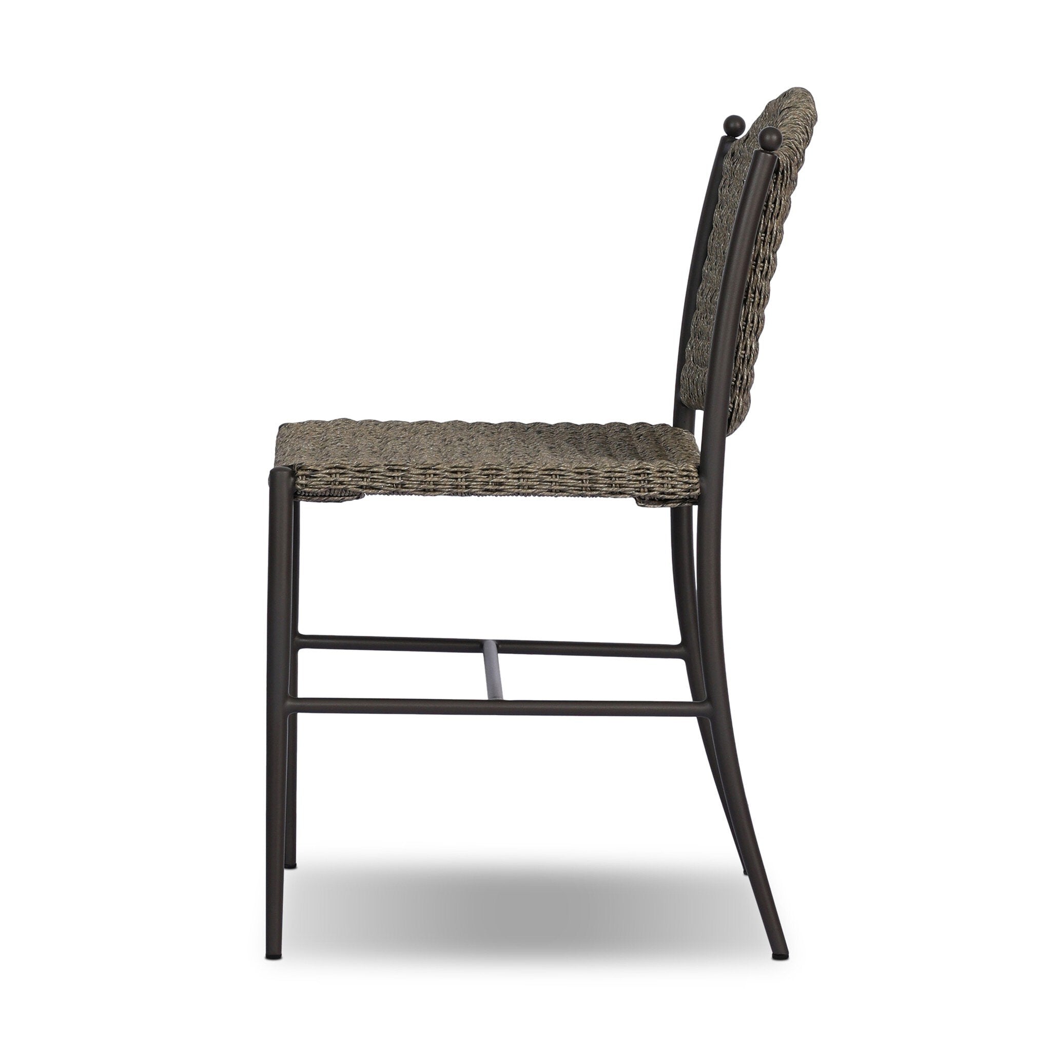 Abel Outdoor Dining Chair - Faux Olive Hyacinth