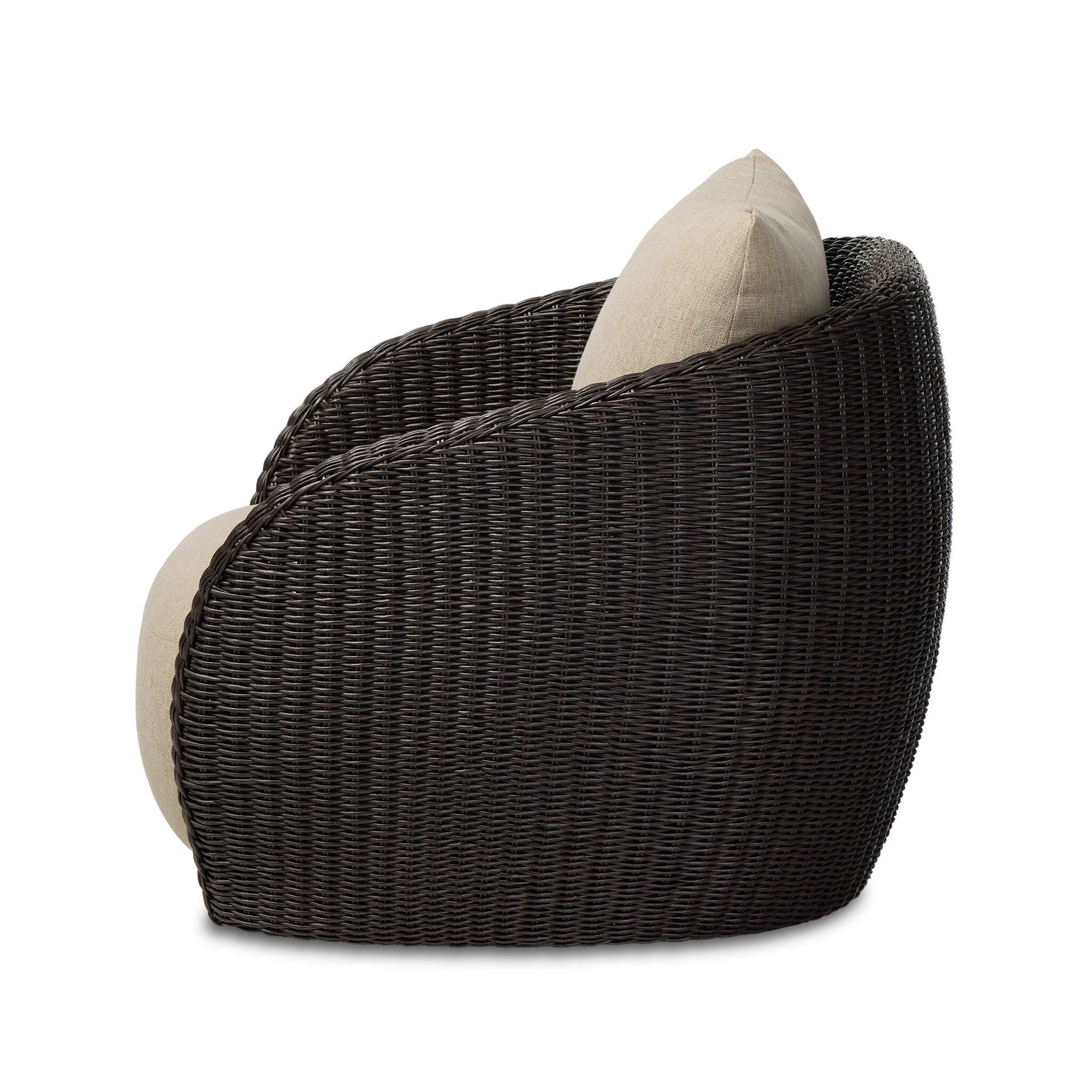 Cyra Outdoor Swivel Chair - Alessi Buff