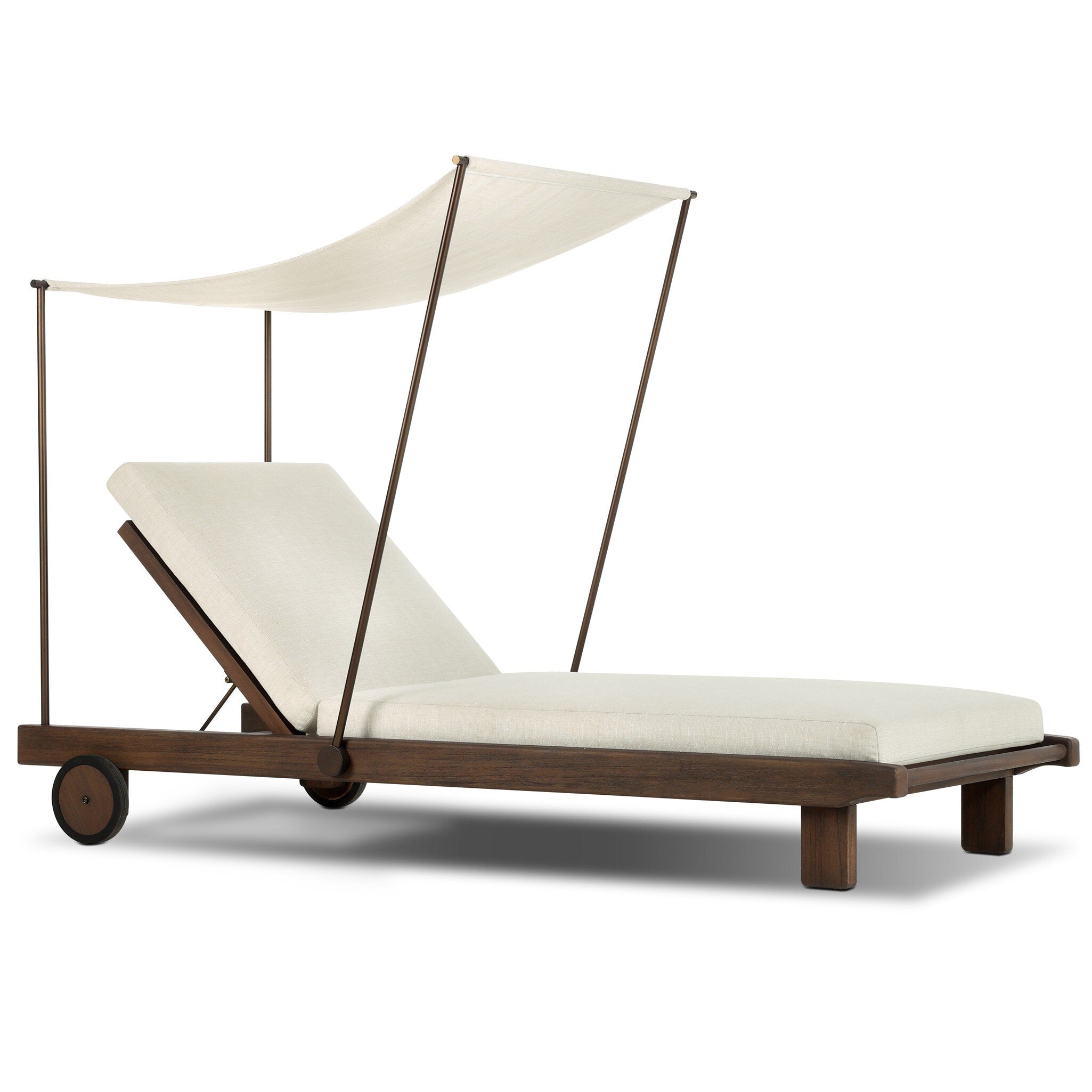 Polima Outdoor Chaise - Vergo Cream