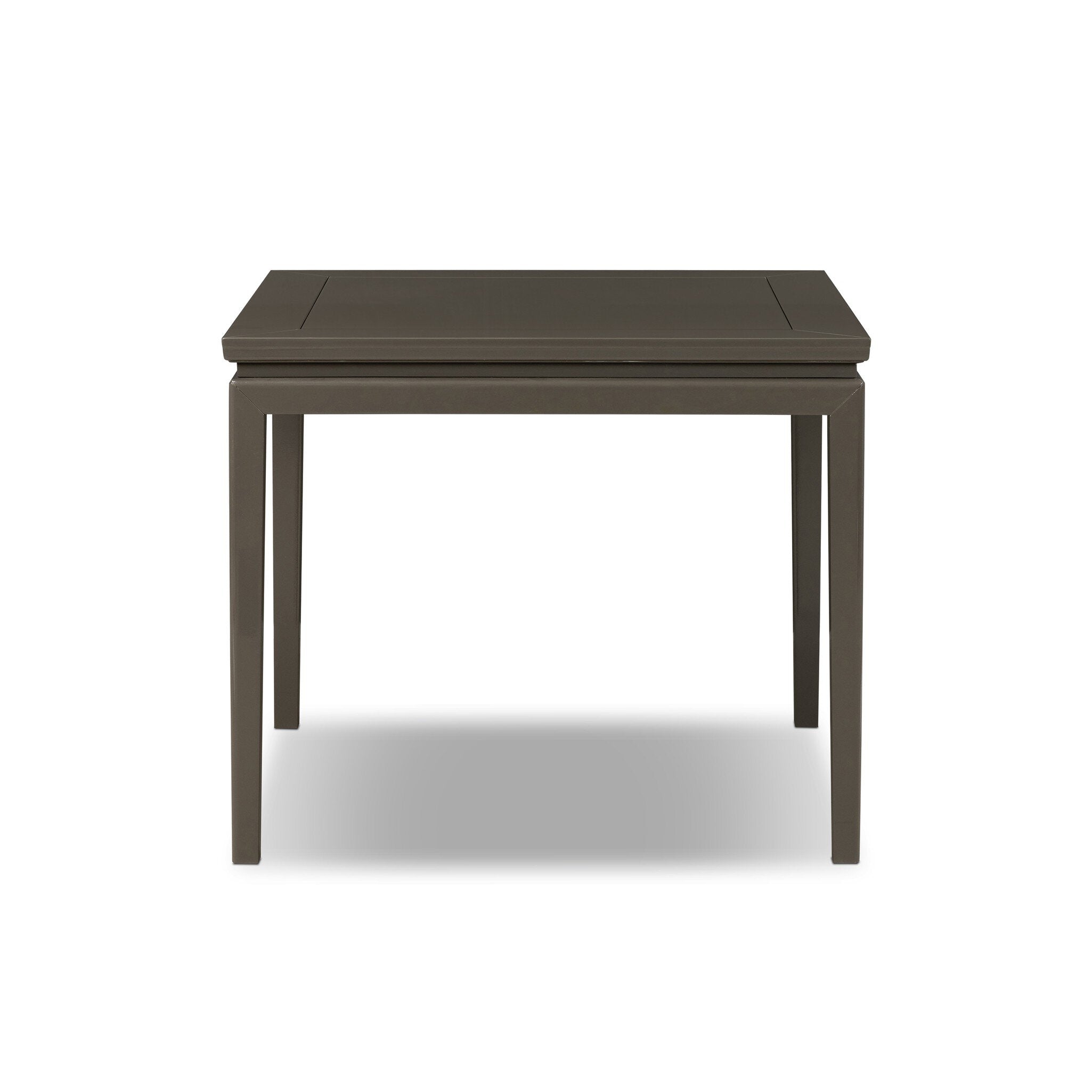 Mishelle Mahjong Table - Olive Lacquer Rubberwood