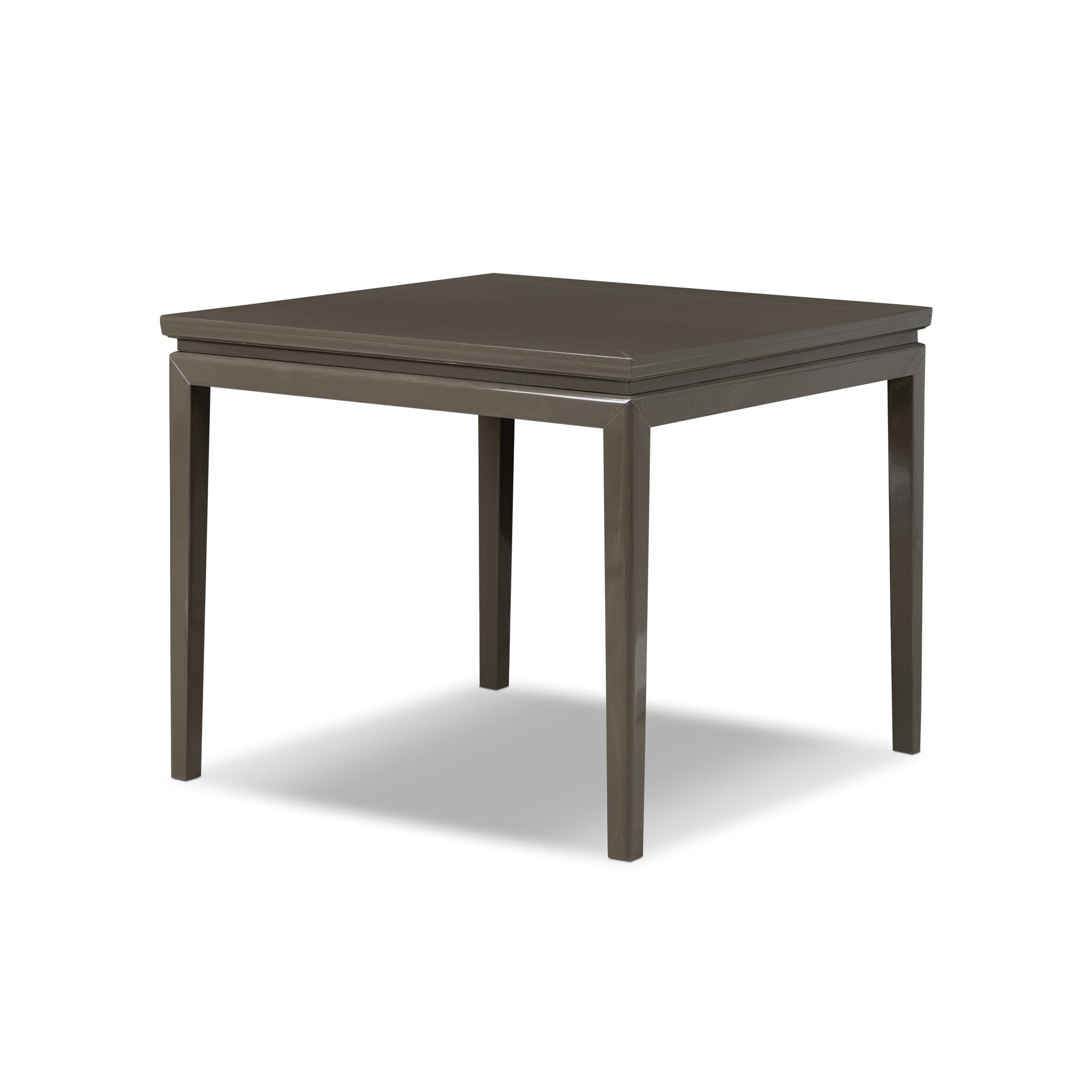 Mishelle Mahjong Table - Olive Lacquer Rubberwood