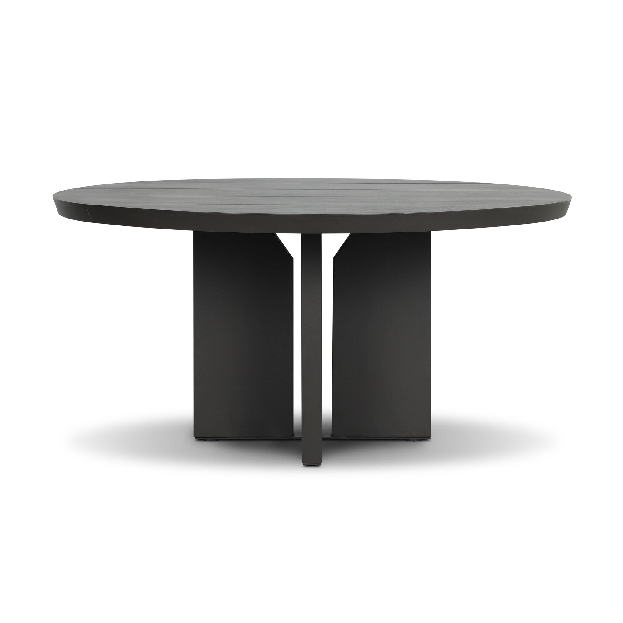 Ernest 60" Outdoor Metal Dining Table - Bronze