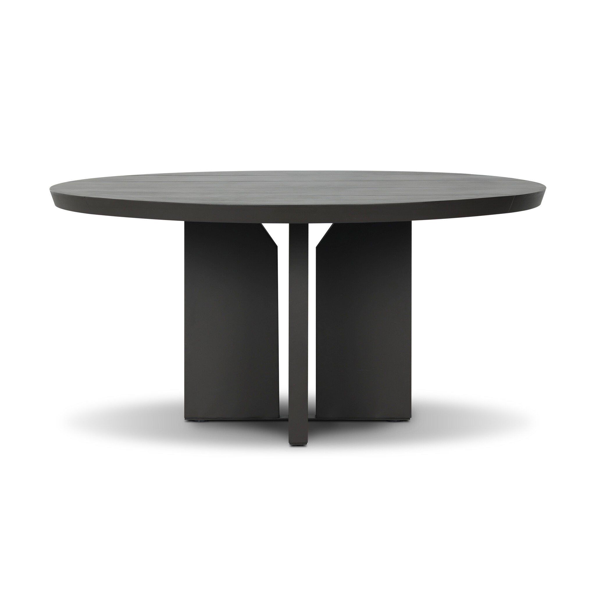 Ernest 60" Outdoor Metal Dining Table - Bronze