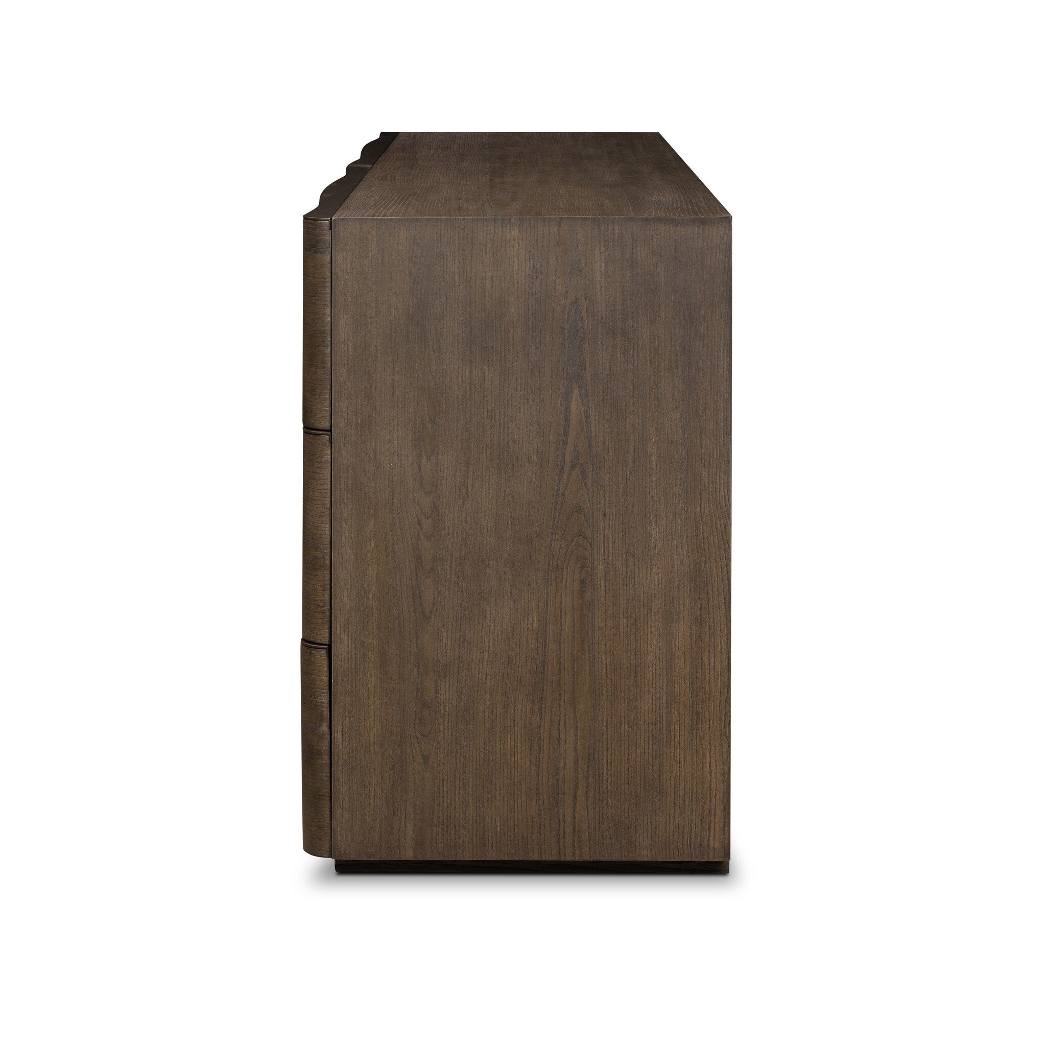 Amiro 6 Drawer Dresser - Tumble Brown Ash Veneer