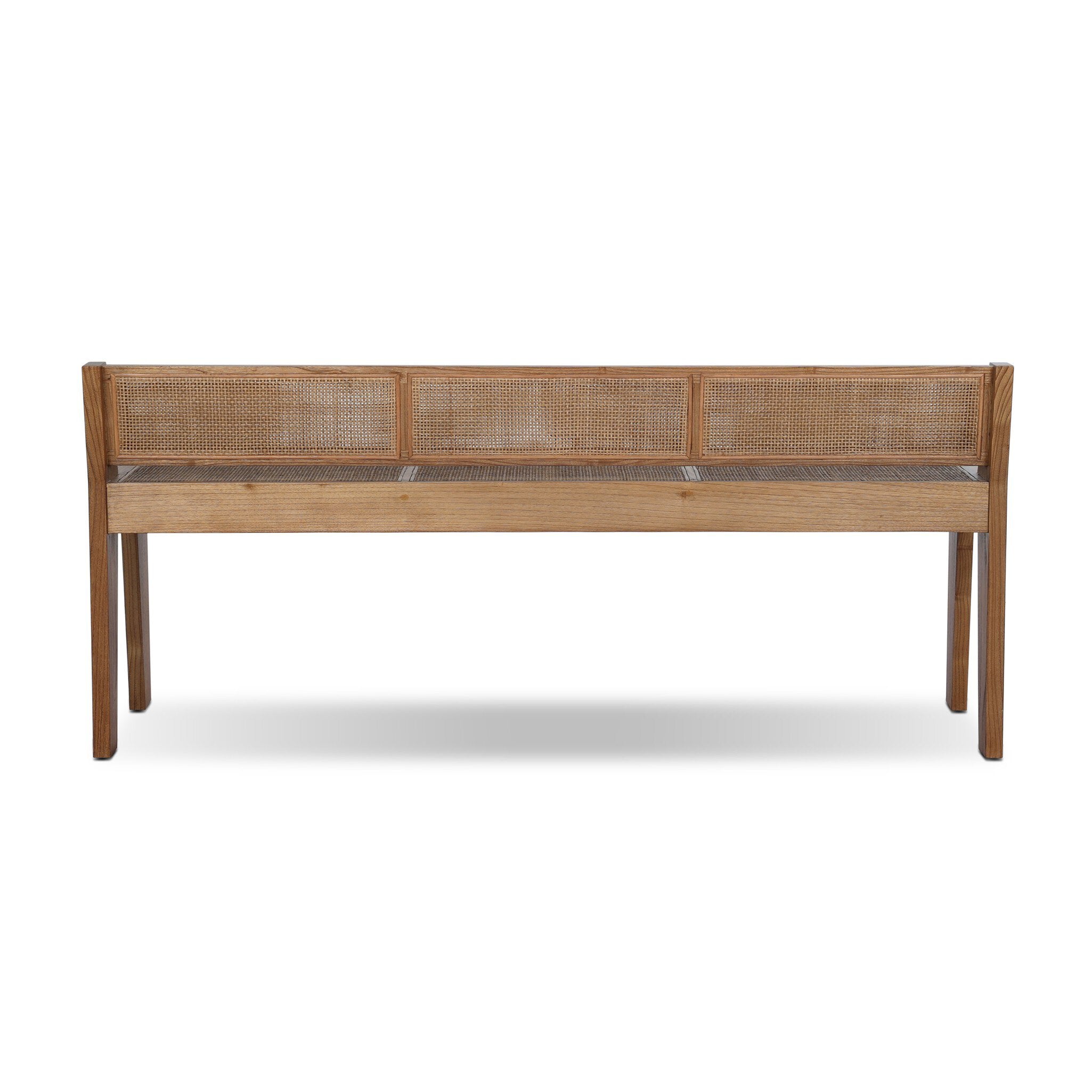 Lutz Accent Bench - Toasted Sungkai
