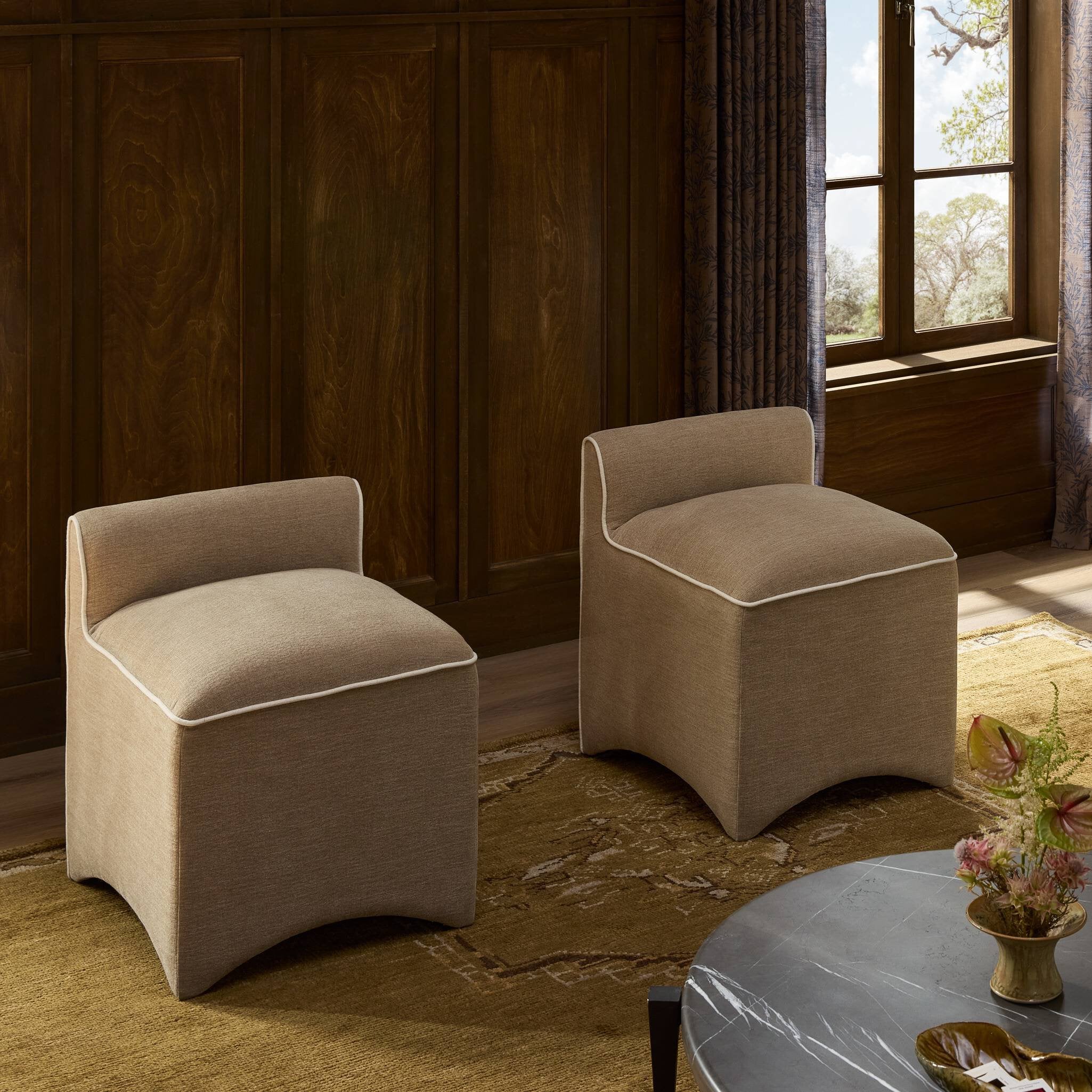 Allonia Accent Stool - Laughlin Natural