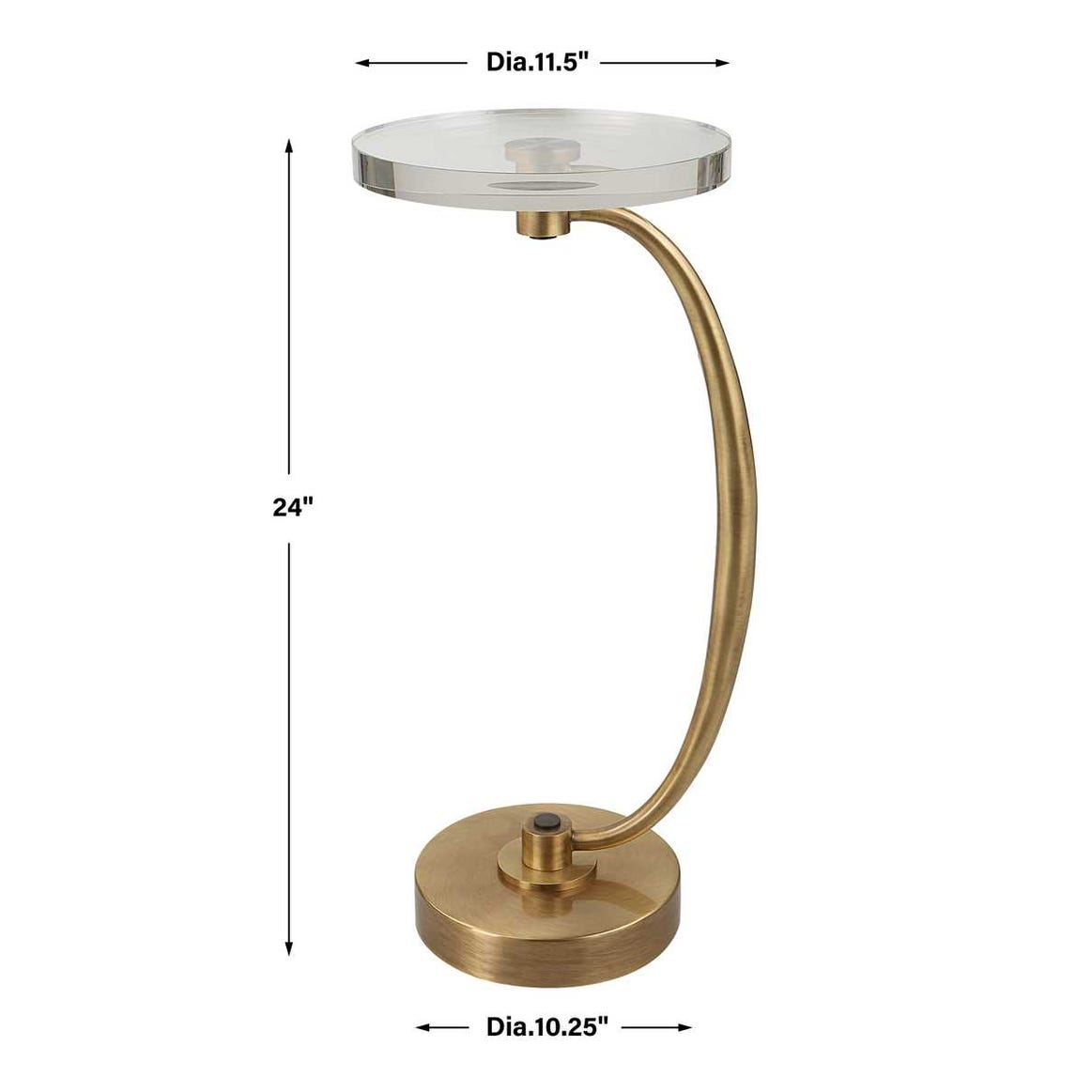 Uttermost Waveney Drink Table