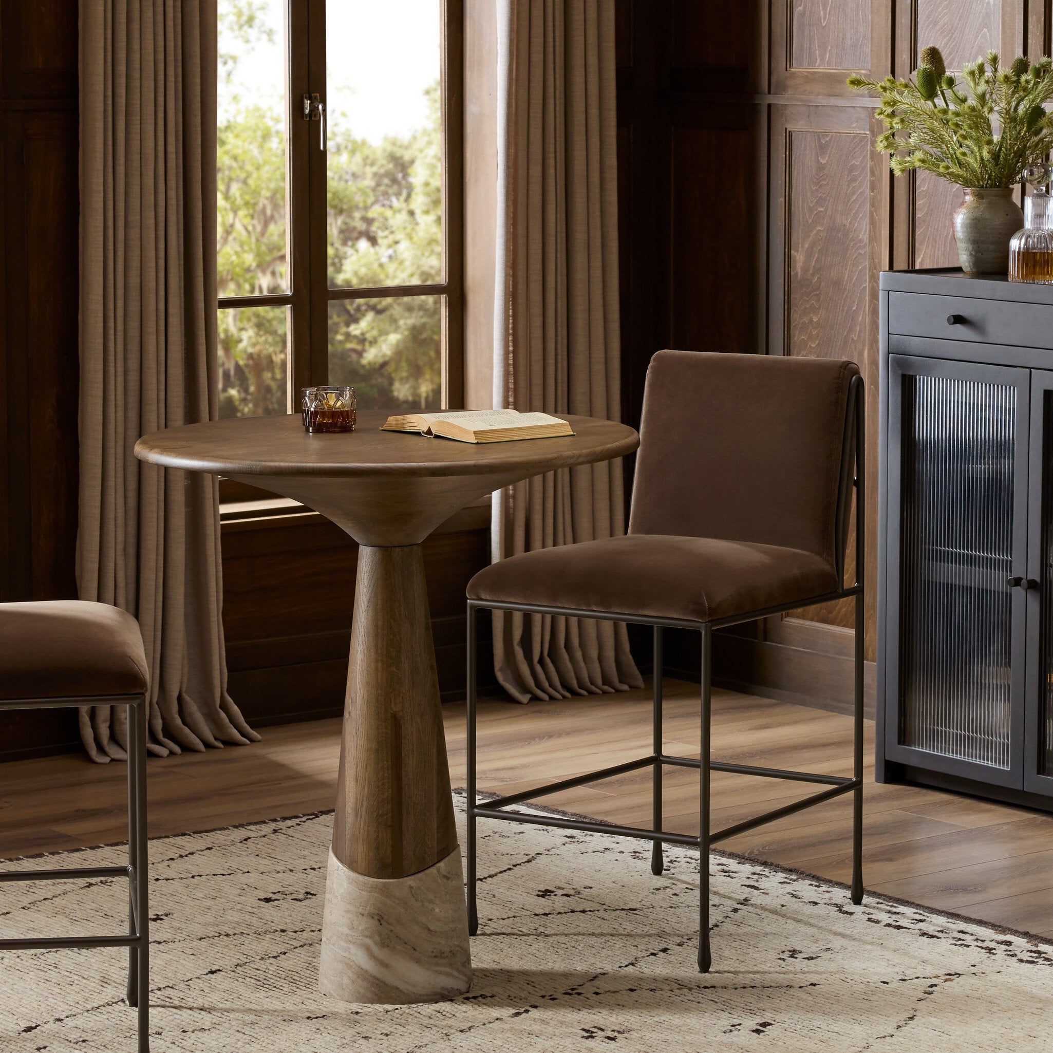 Loxley Bar + Counter Table - Light Tobacco Oak