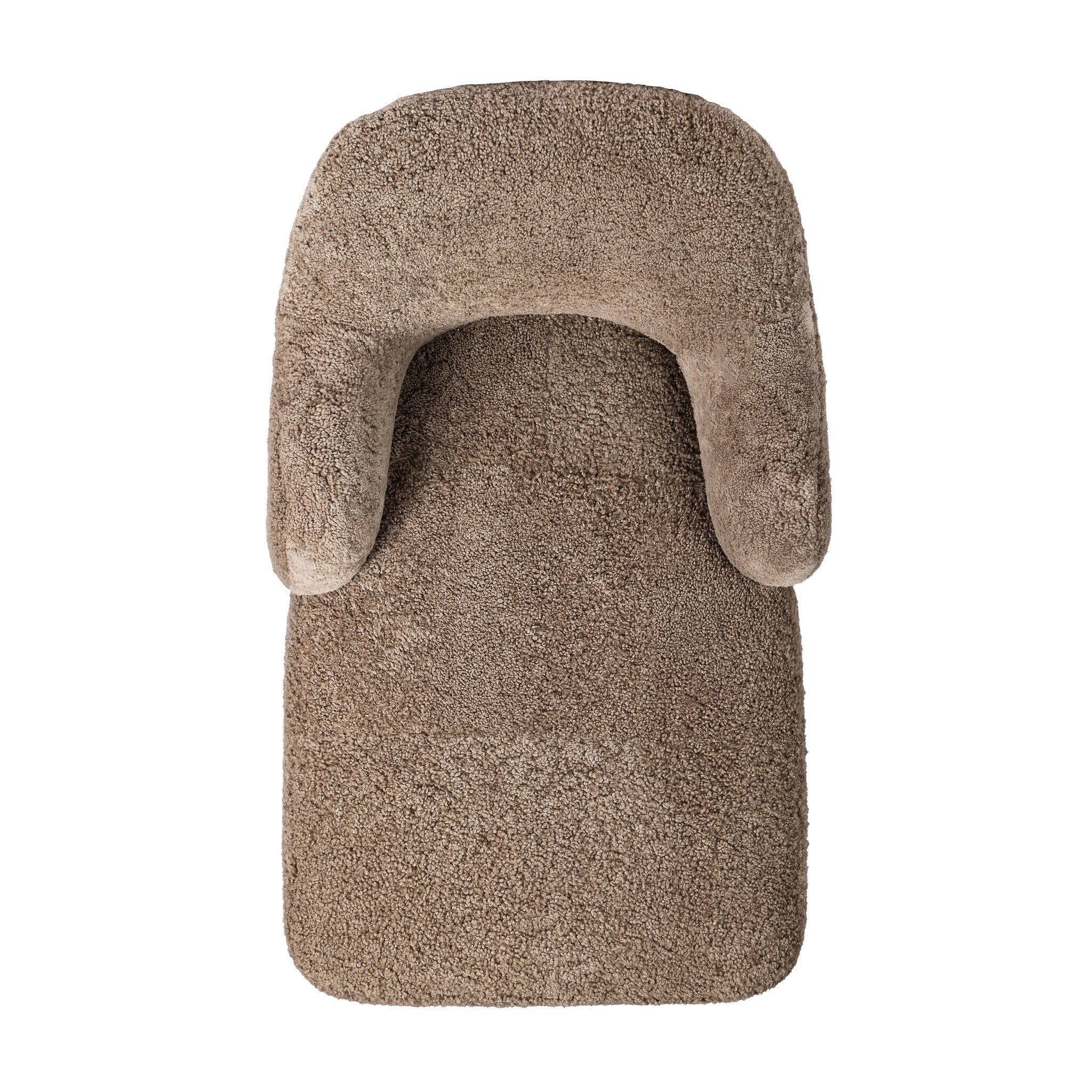 Julius Chaise - Taupe Shearling