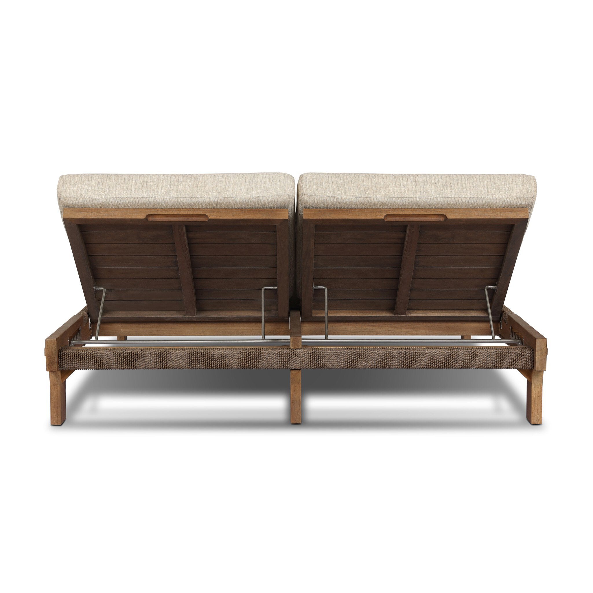 Moxie Outdoor Double Chaise - Ellor Beige