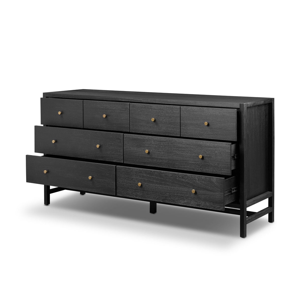 Sullivan 8 Drawer Dresser - Black Acacia Veneer