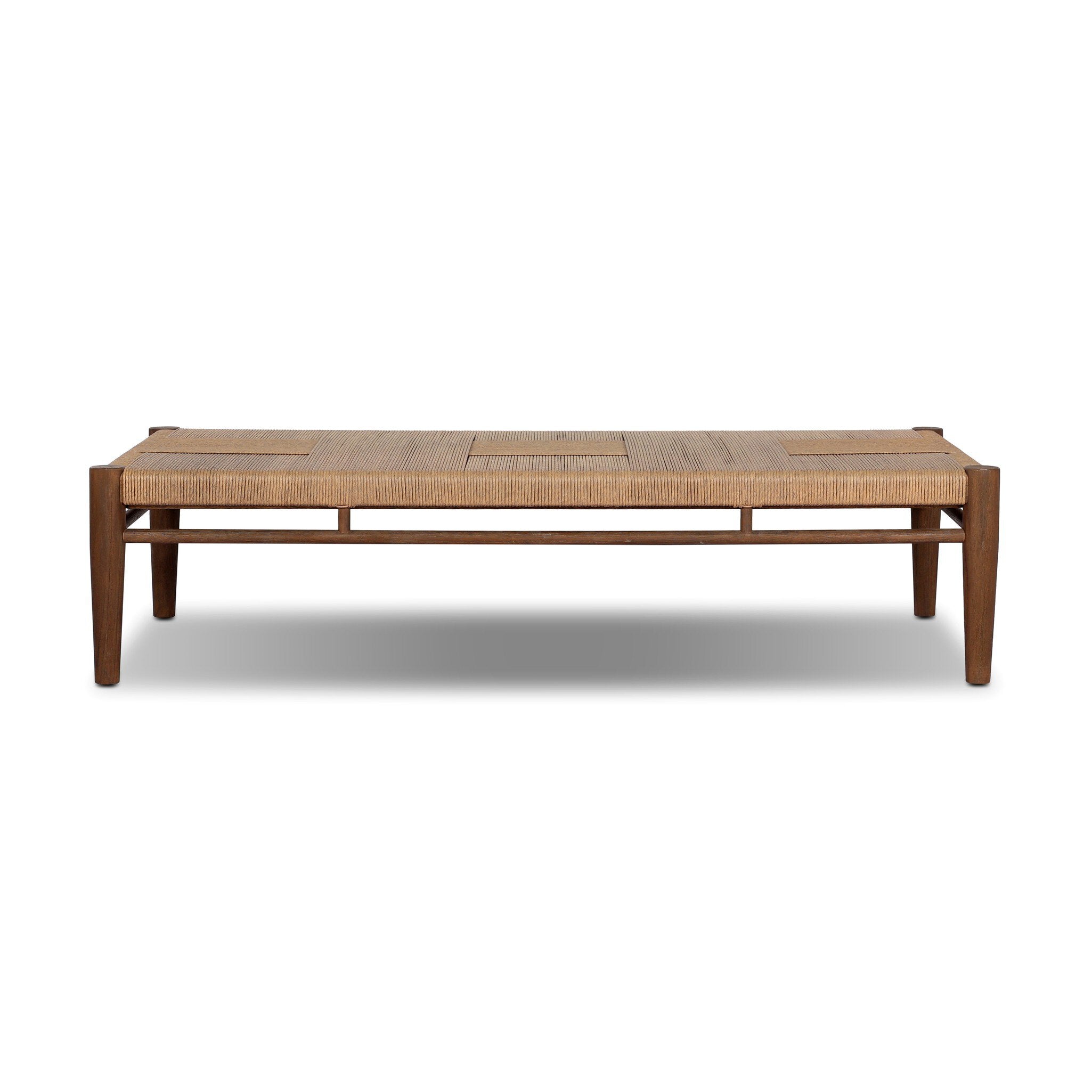 Rothler Outdoor Coffee Table - Stained Toasted Brown