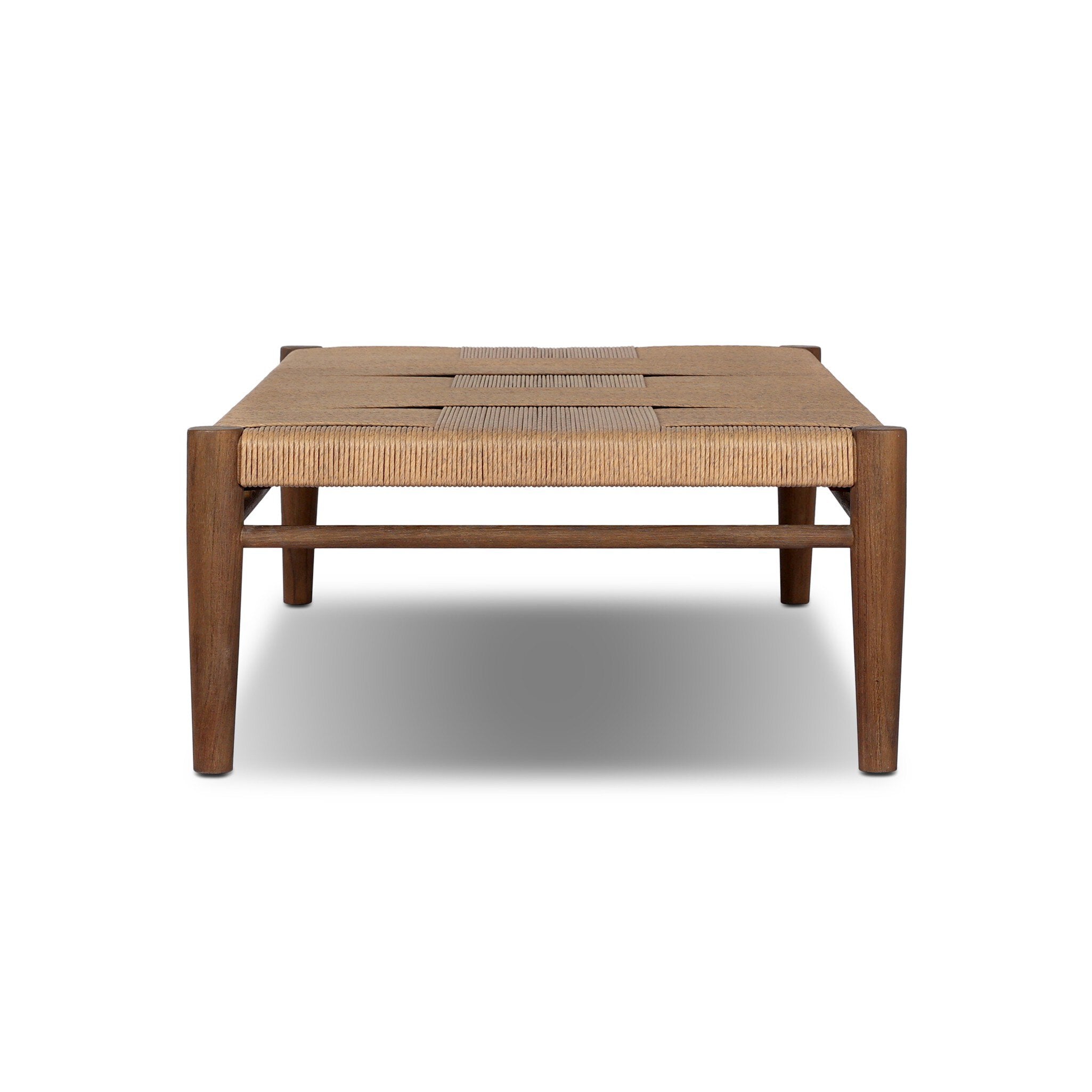 Rothler Outdoor Coffee Table - Stained Toasted Brown