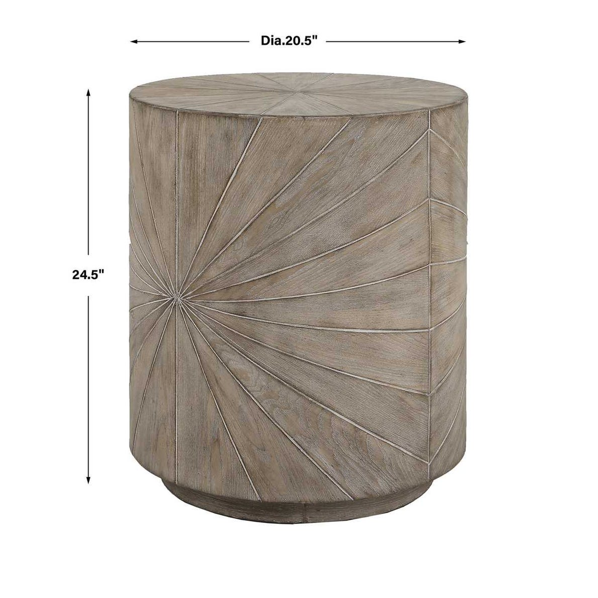 Uttermost Starshine Wooden Side Table