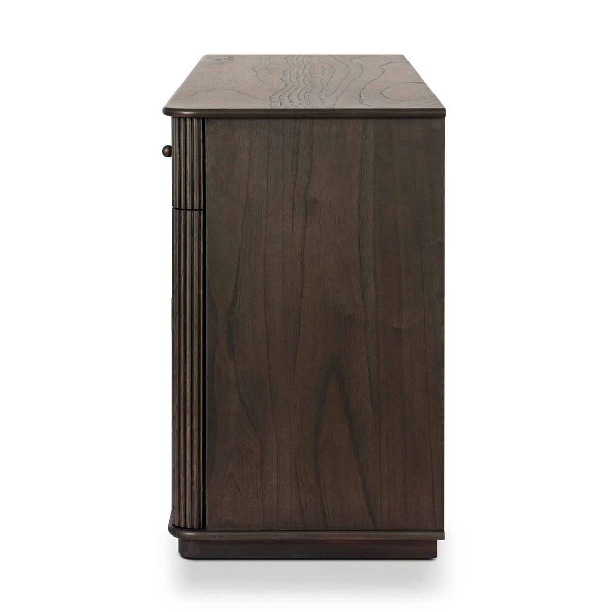 Ona Sideboard - Smoked Black Mindi by Four Hands, side view