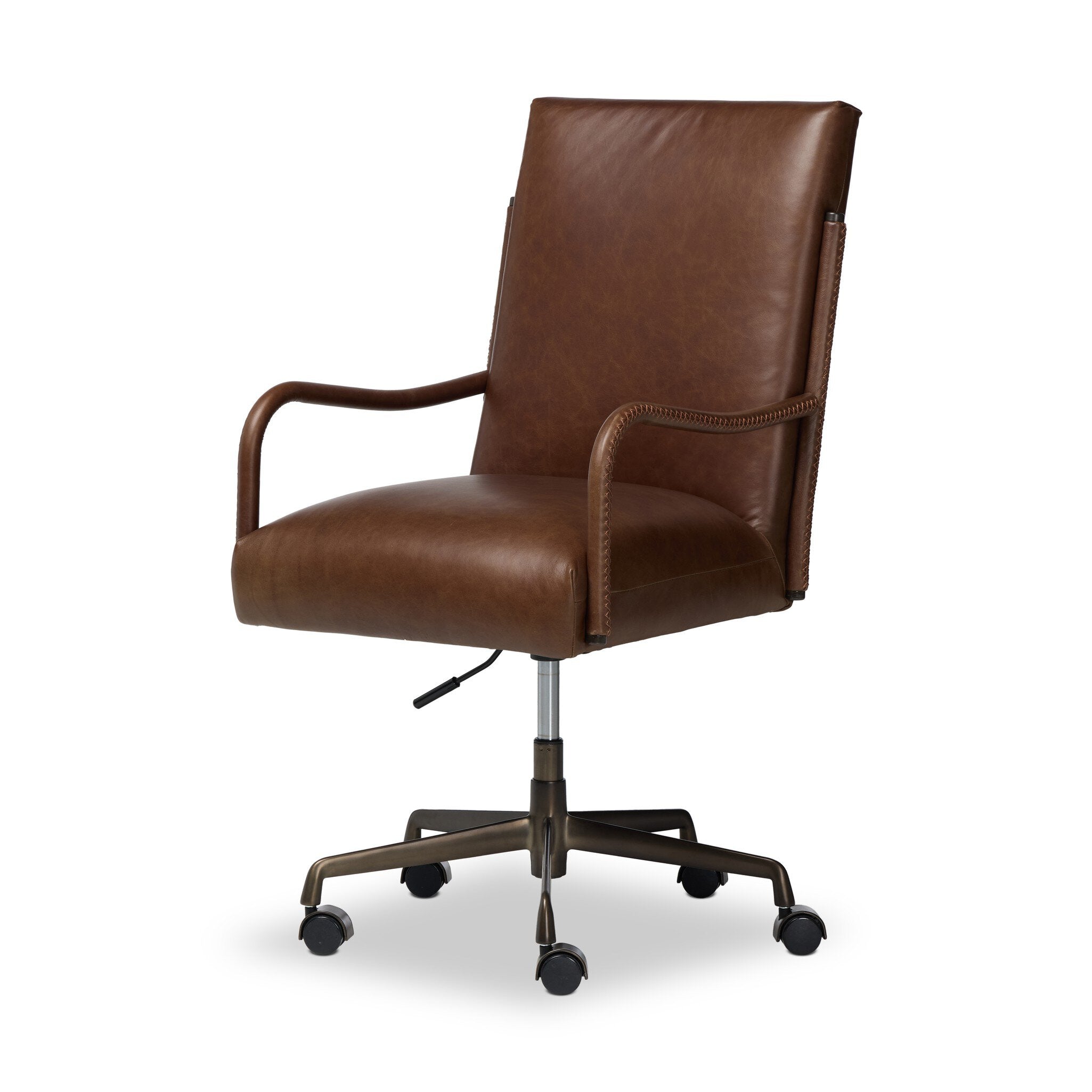 Quill Desk Chair - Havana Brown