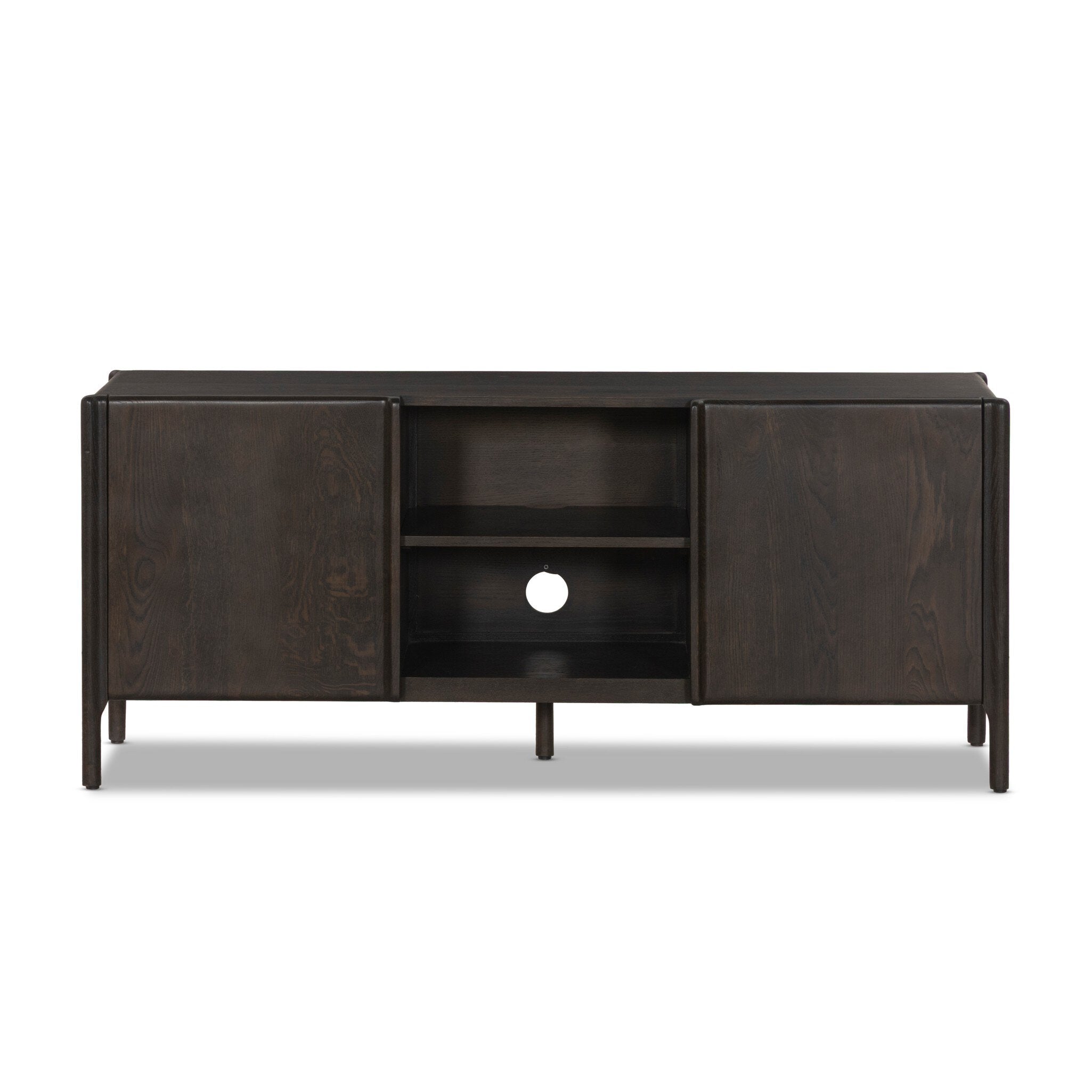 Cosgrove Media Console - Espresso Oak Veneer