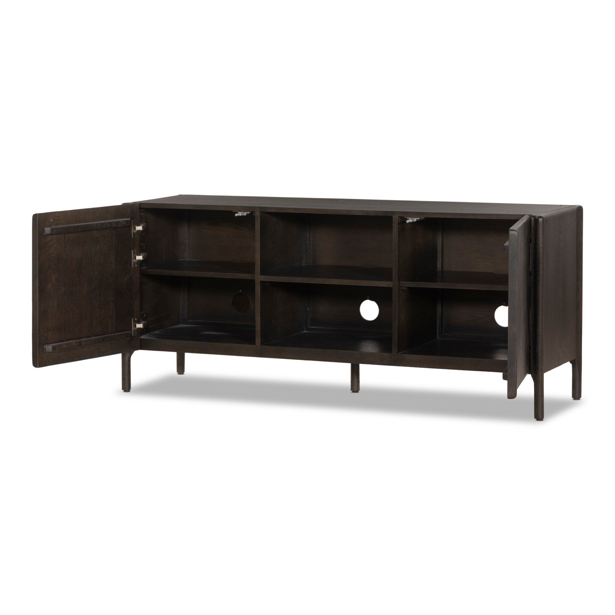 Cosgrove Media Console - Espresso Oak Veneer
