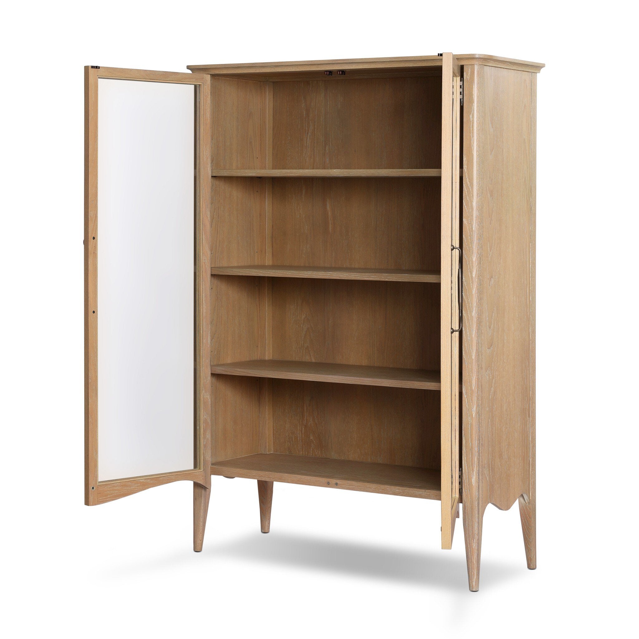Gates Cabinet - Light Natural Oak Veneer