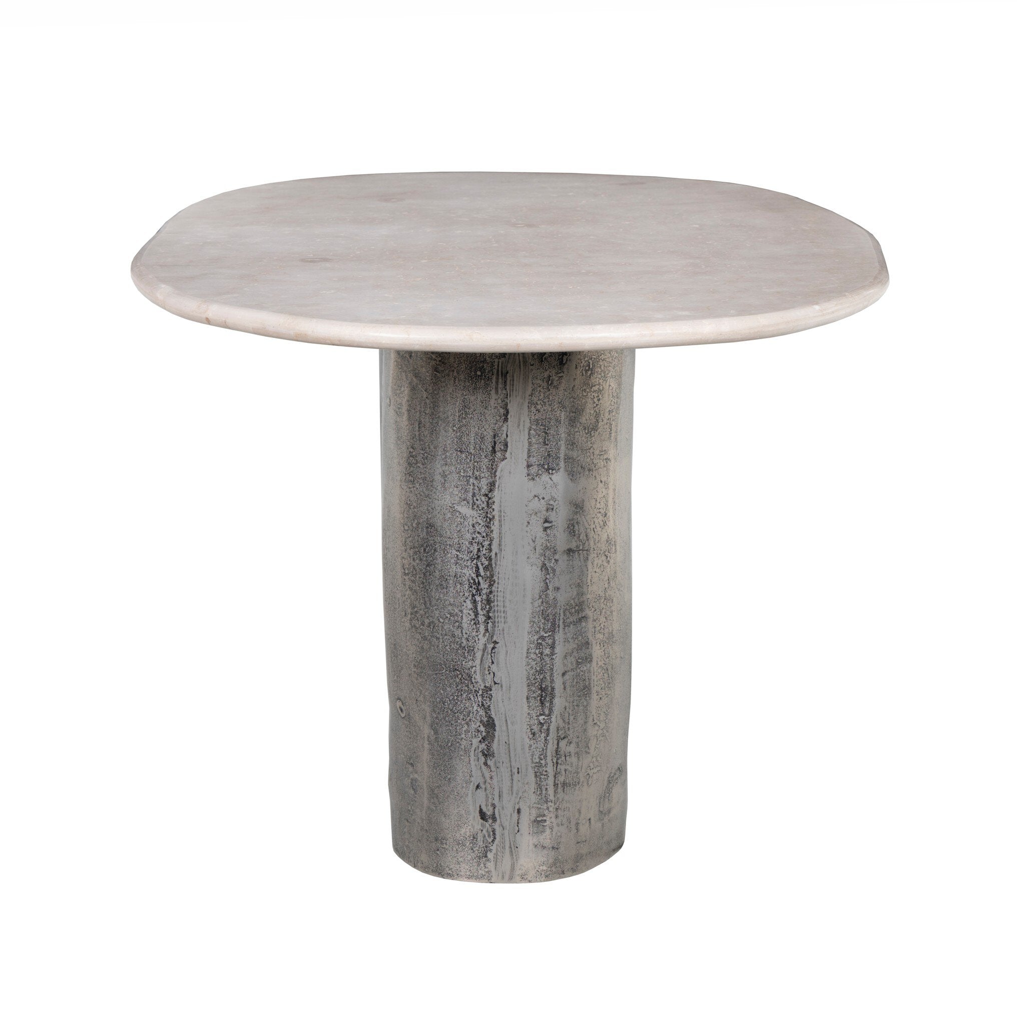 Rhys Dining Table - Ecru Marble