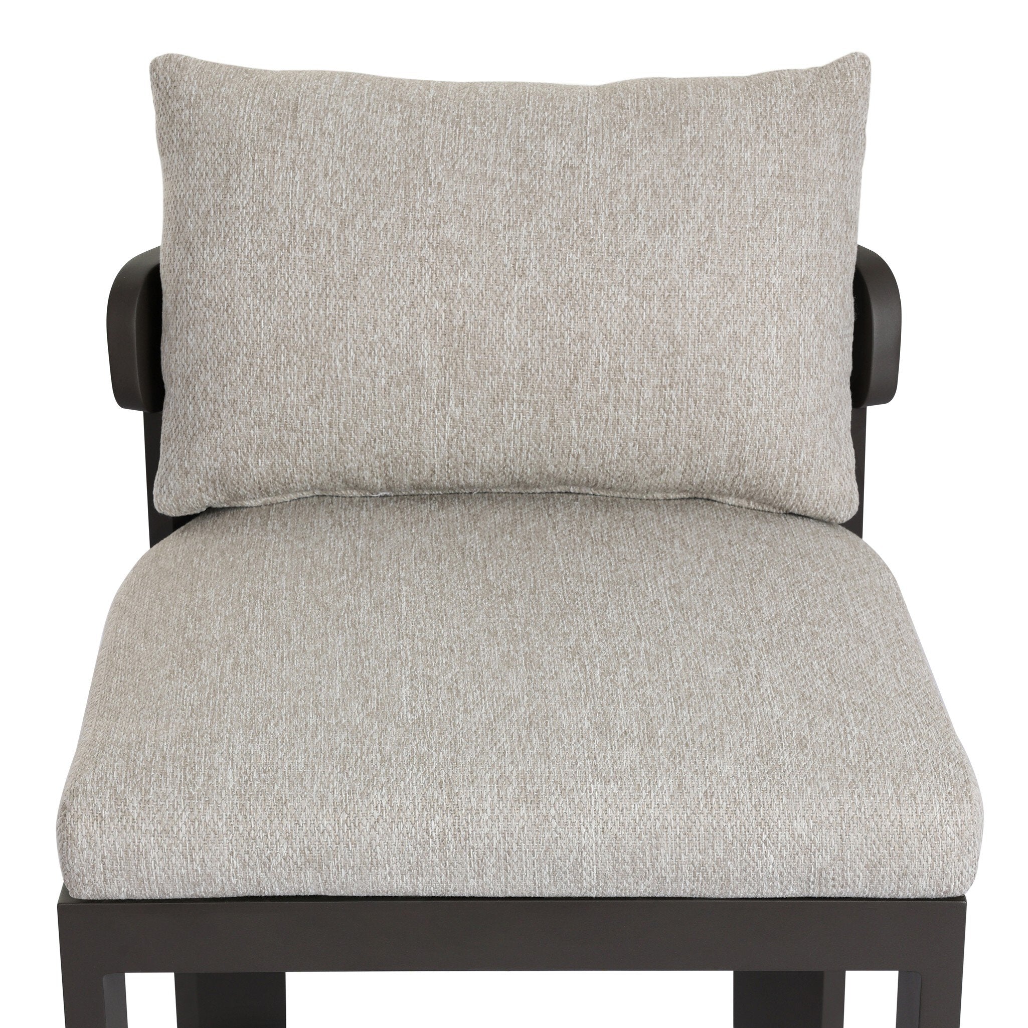 Jackson Outdoor Armless Metal Dining Chair