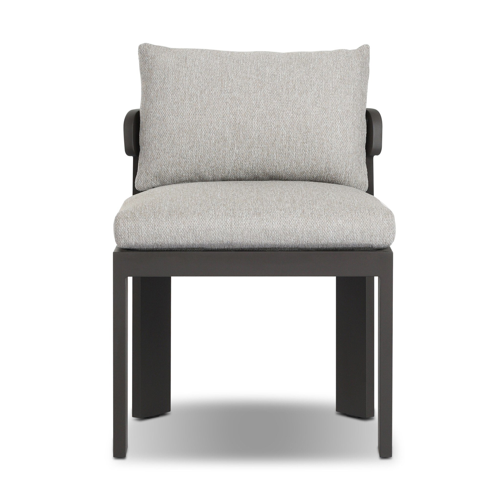 Jackson Outdoor Armless Metal Dining Chair