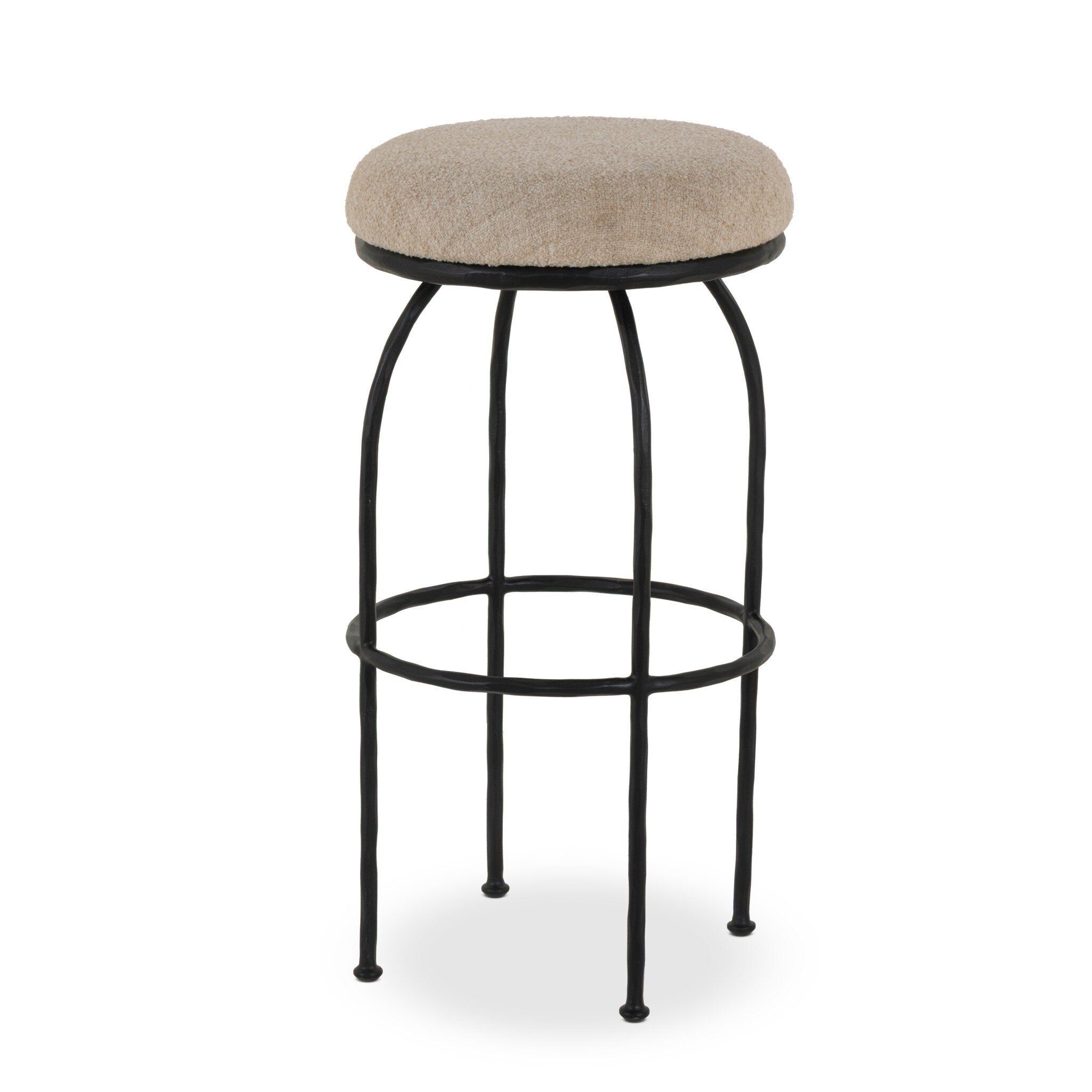 Larisa Swivel Bar + Counter Stool - Yuma Cream