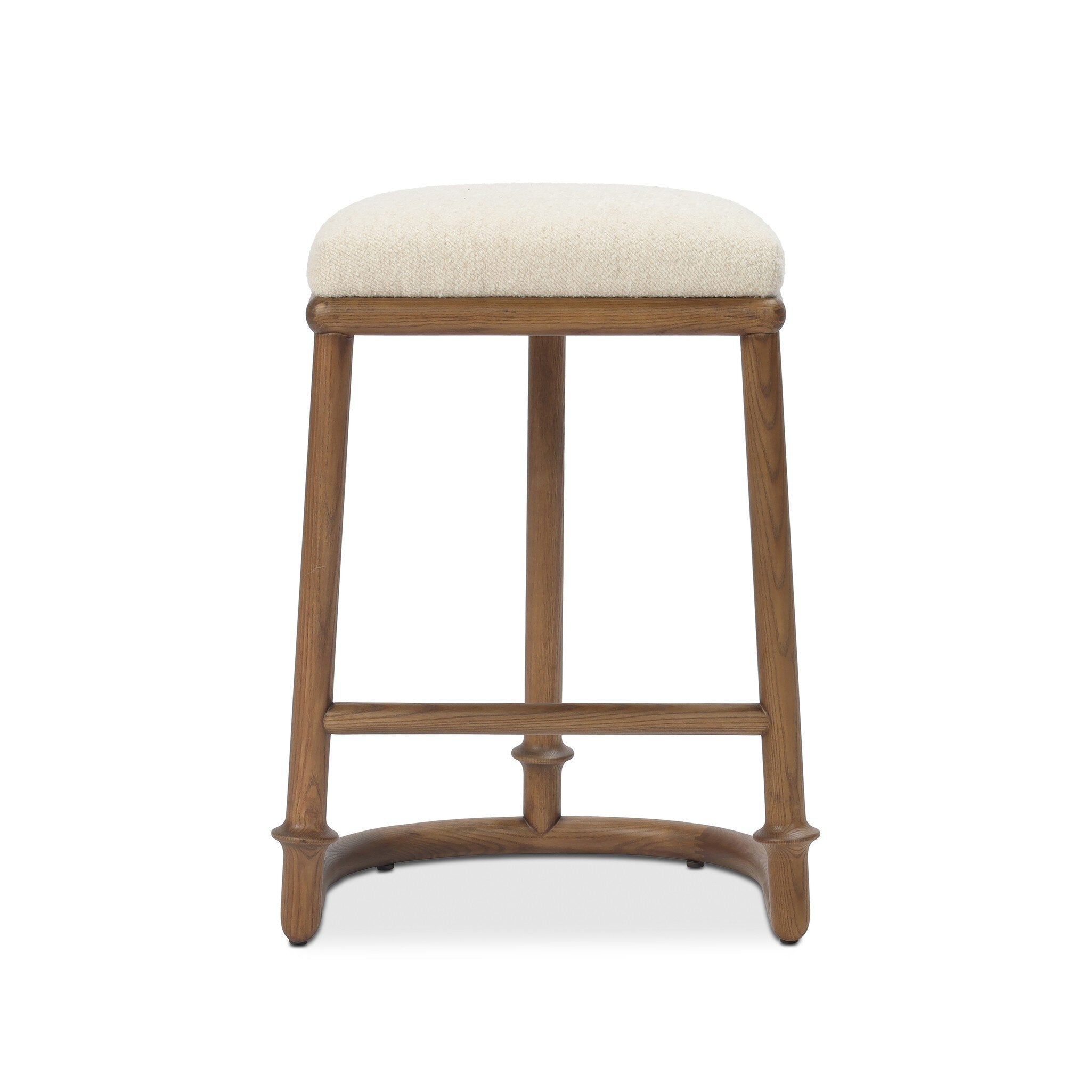 Royce Backless Stool - Charter Oatmeal